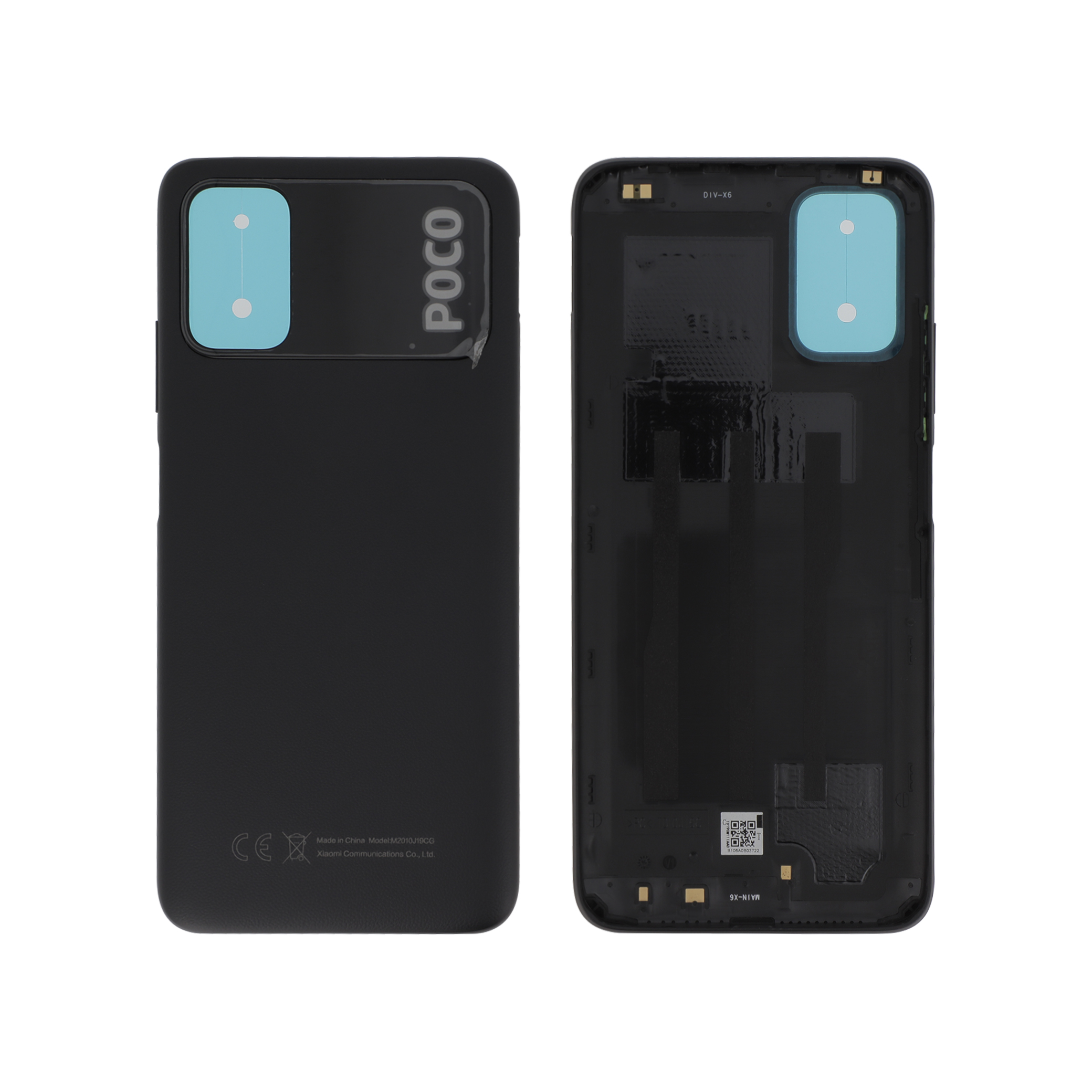 Capac spate Black Xiaomi Poco M3 Service Pack