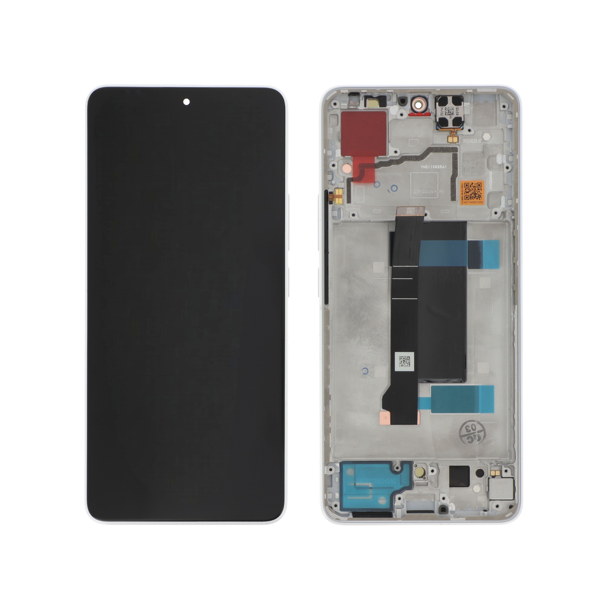 Display complet Xiaomi Poco X6 Alb Service Pack