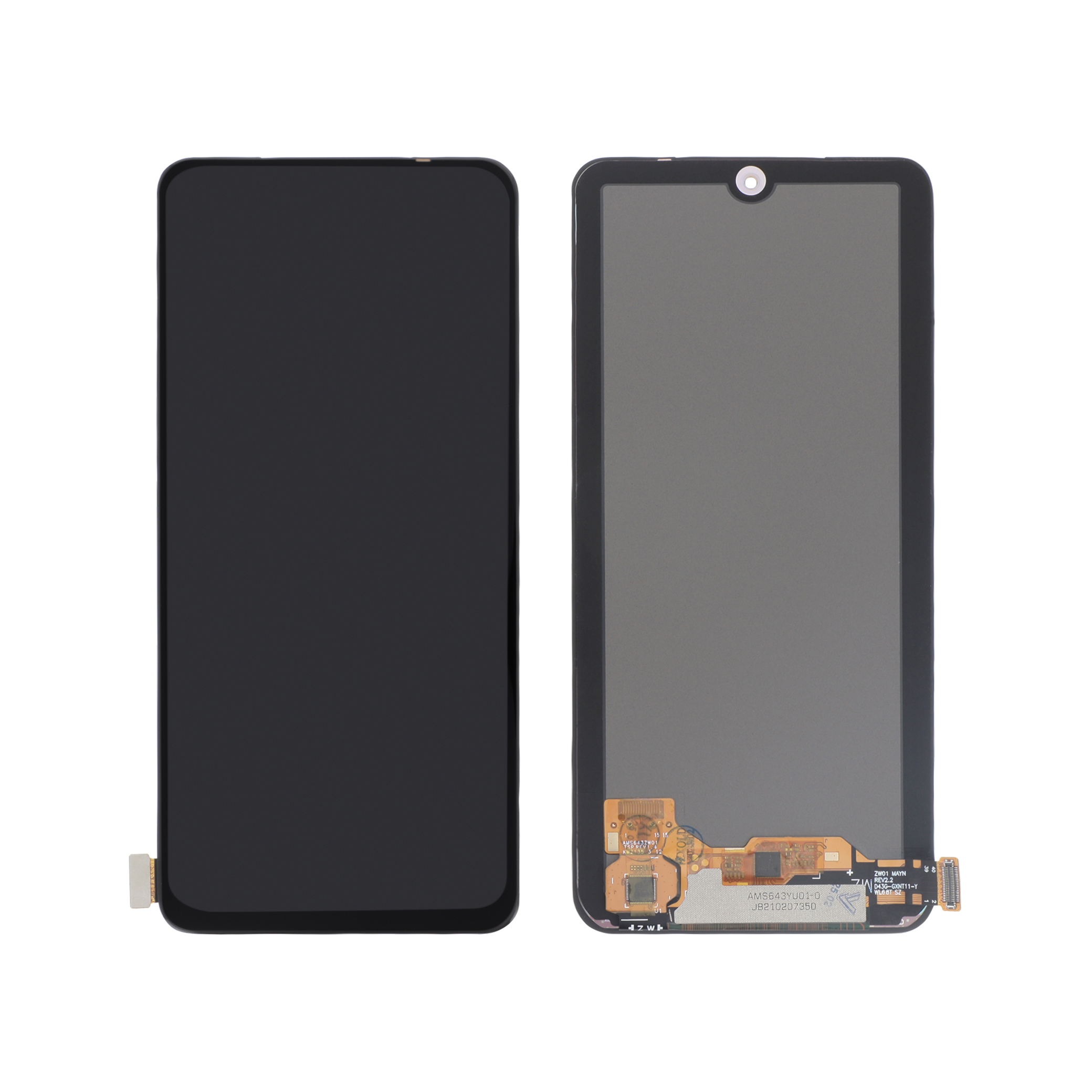 Display complet OLED Xiaomi Redmi Note 11 / 11S Negru fara rama Compatibil
