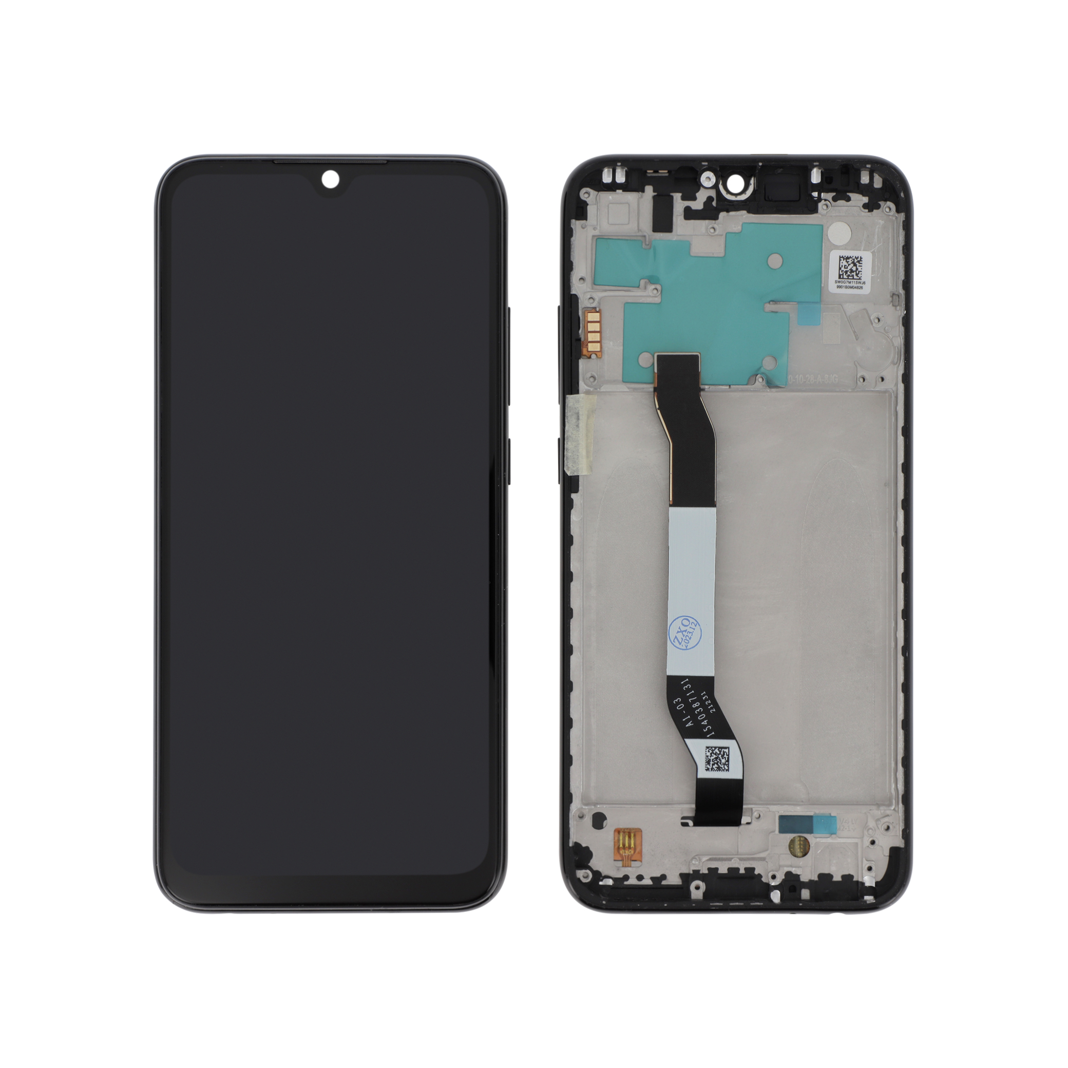 Display complet cu ramă Xiaomi Redmi Note 8 2021 Compatibil