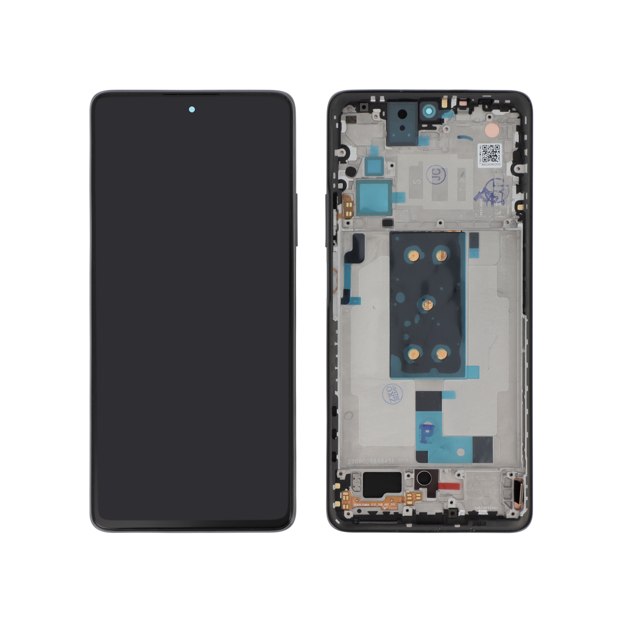Display complet cu ramă Xiaomi 11T / 11T Pro Negru Compatibil