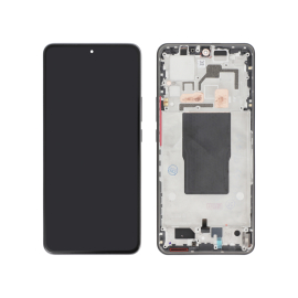 Display complet cu rama Xiaomi 12T / 12T Pro Black Reconditionat