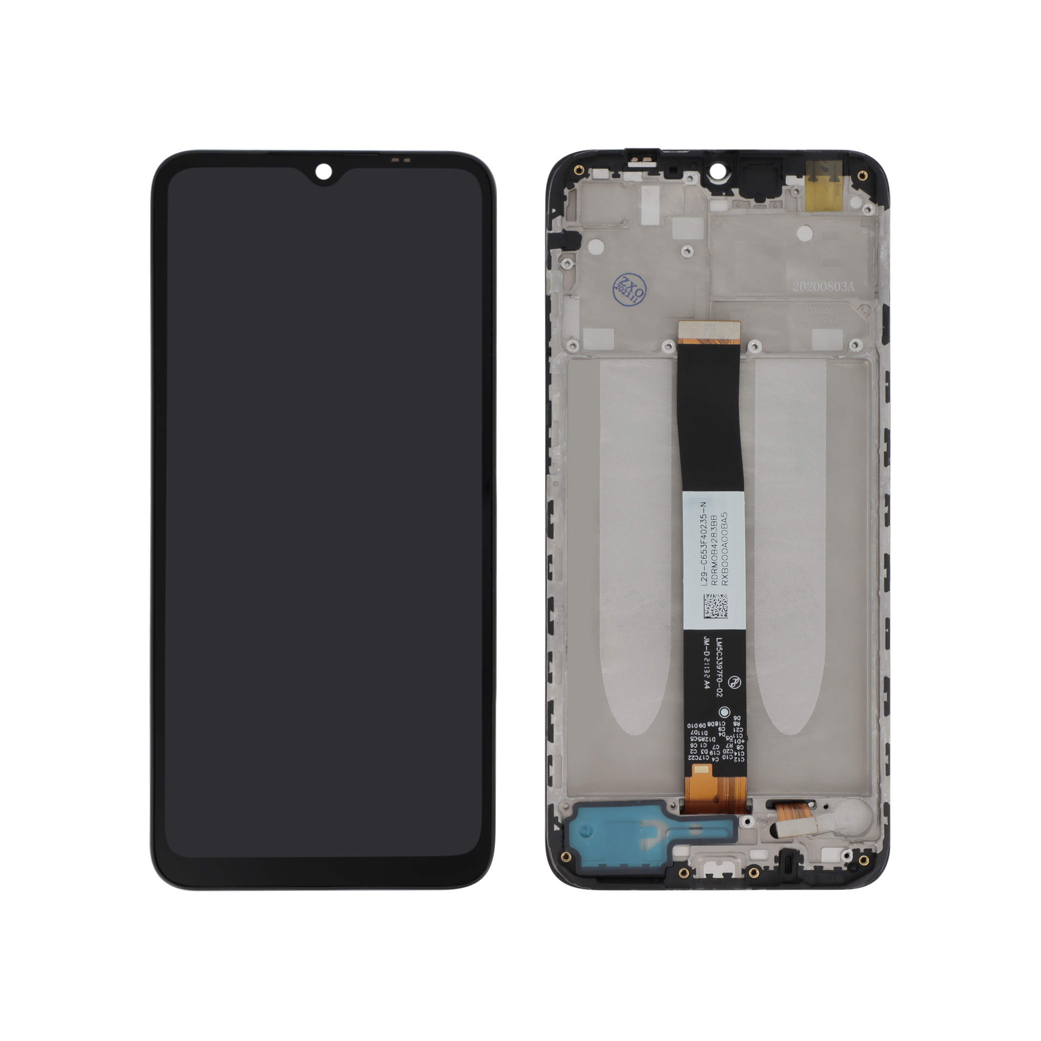 Display complet cu ramă Xiaomi Redmi 9A / 9C / 9AT / 10A Compatibil
