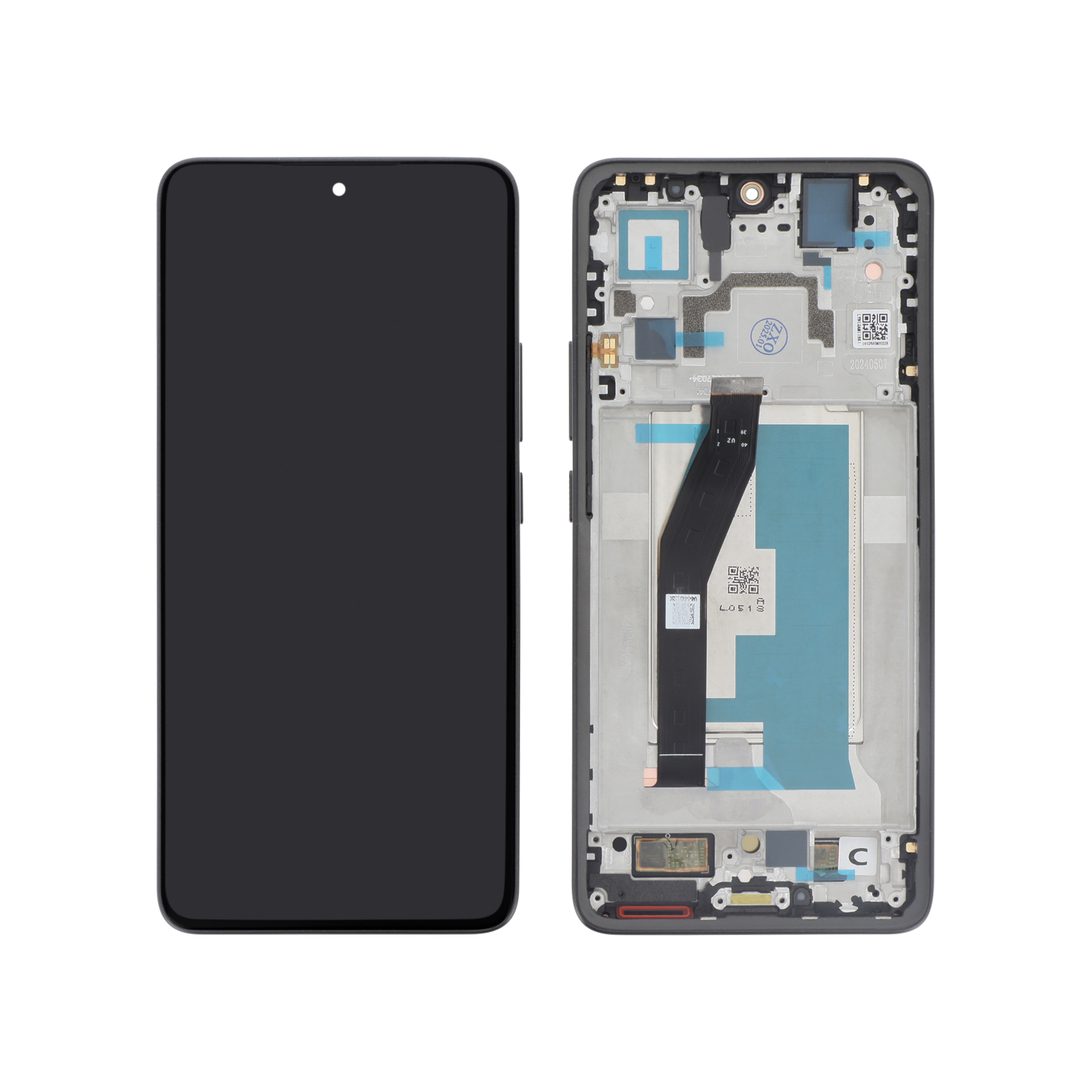 Display complet Reconditionat Xiaomi 14T Black cu ramă