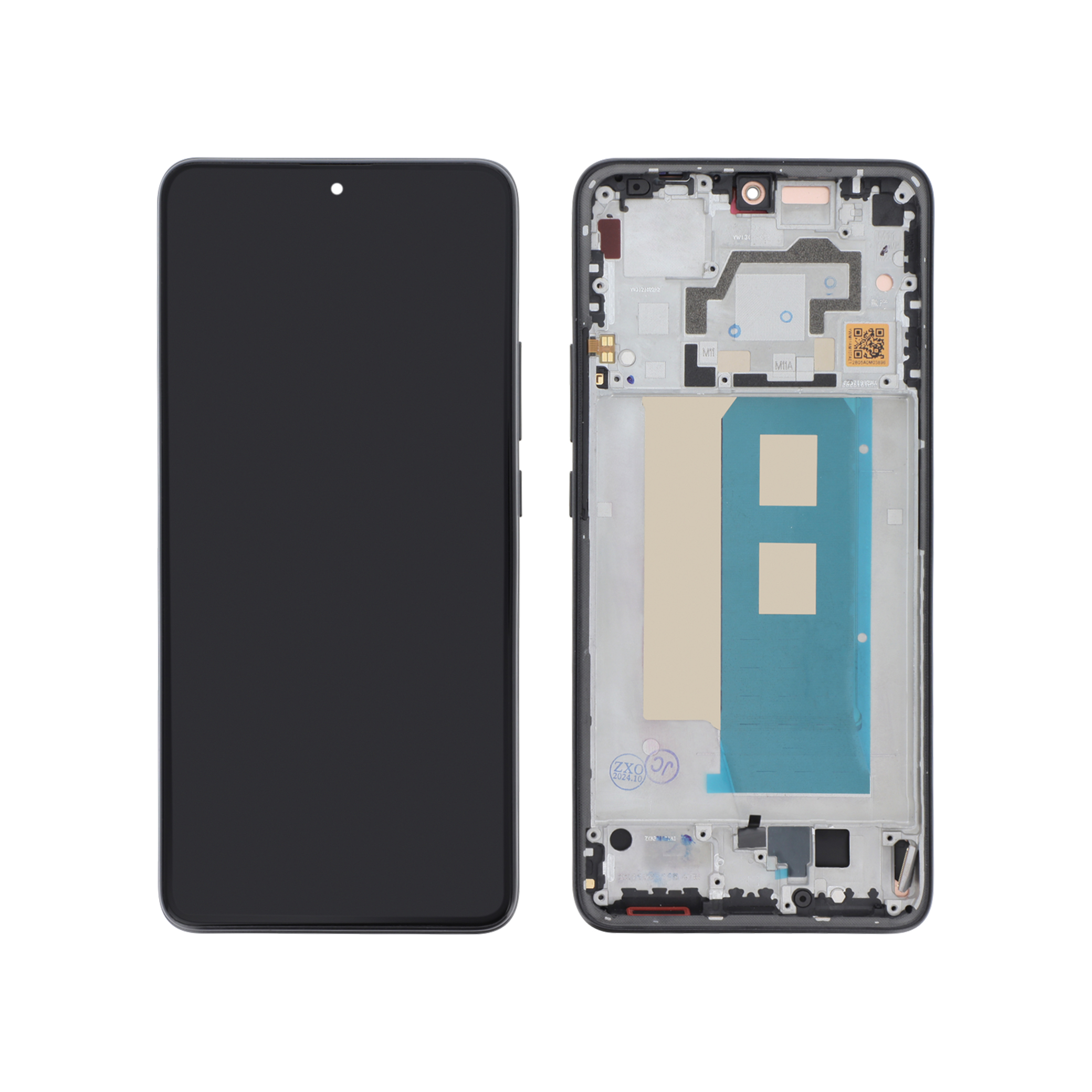 Display complet cu ramă Poco F5 Pro, negru, Reconditionat