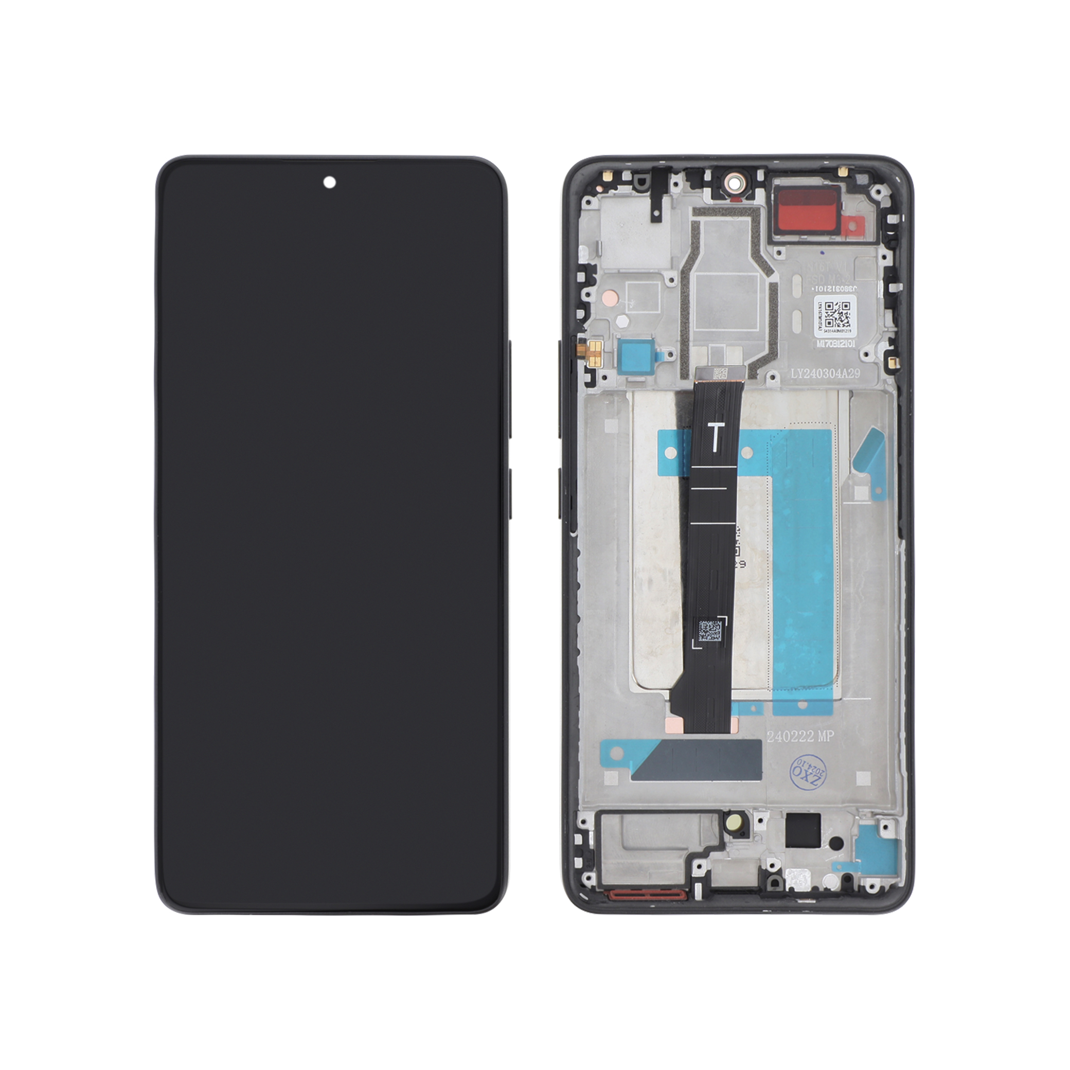 Display complet cu rama Reconditionat Black Poco F6
