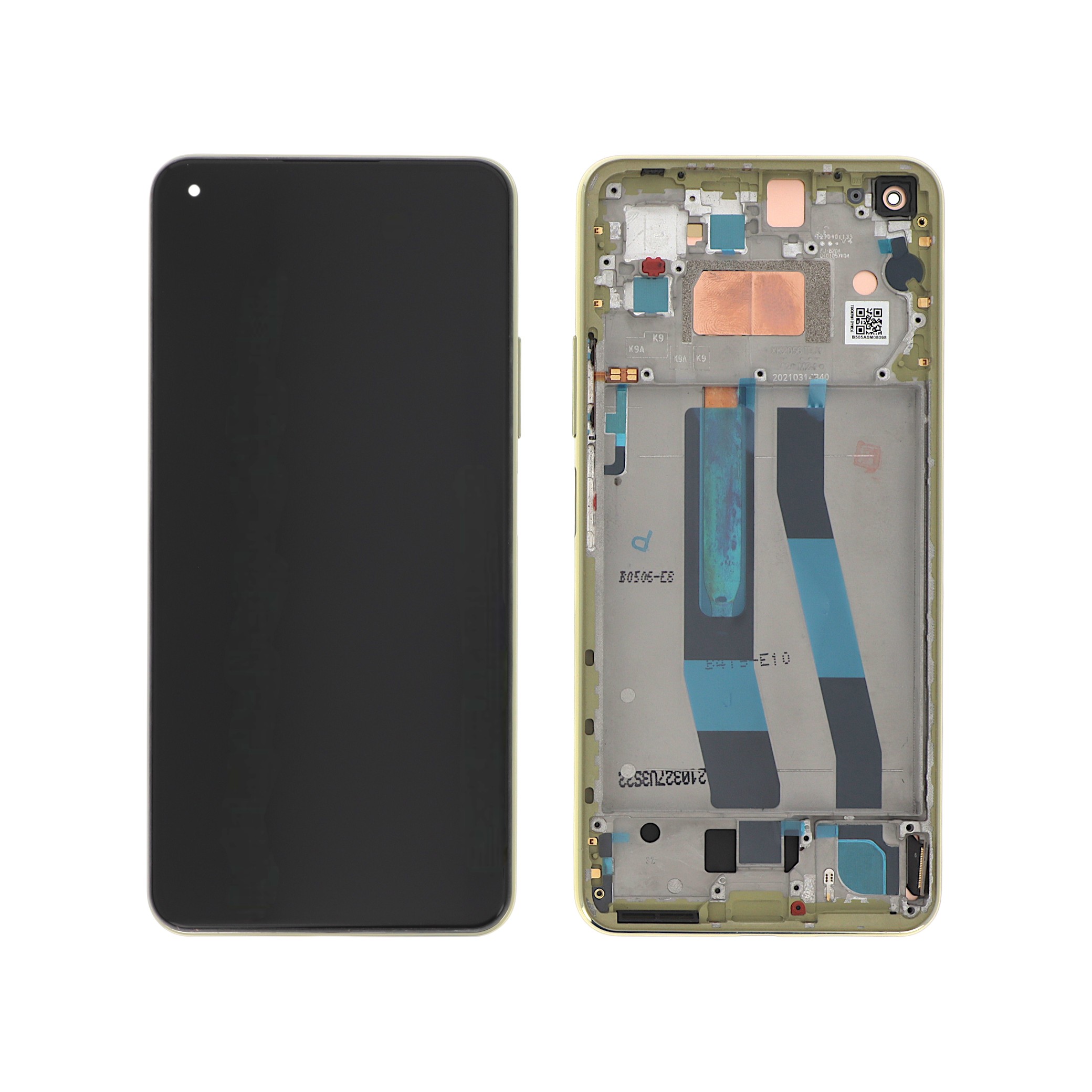 Display Assembly Xiaomi Mi 11 Lite 5G Mint Green Service Pack