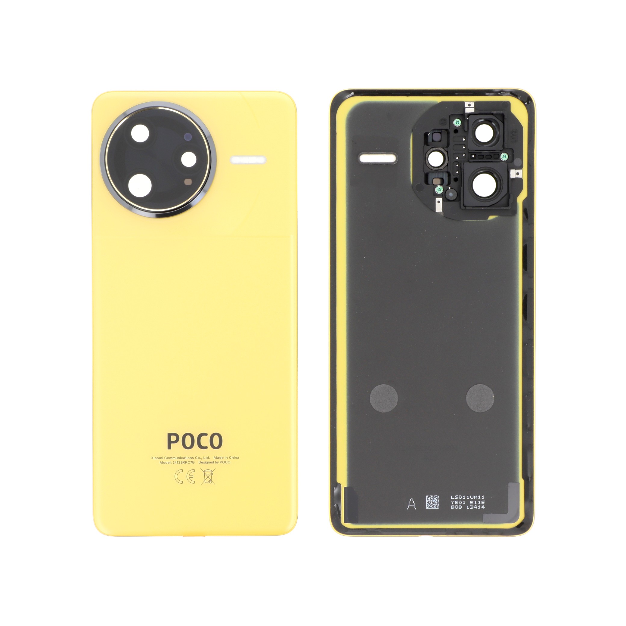 Capac spate Yellow Poco F7 Ultra Service Pack
