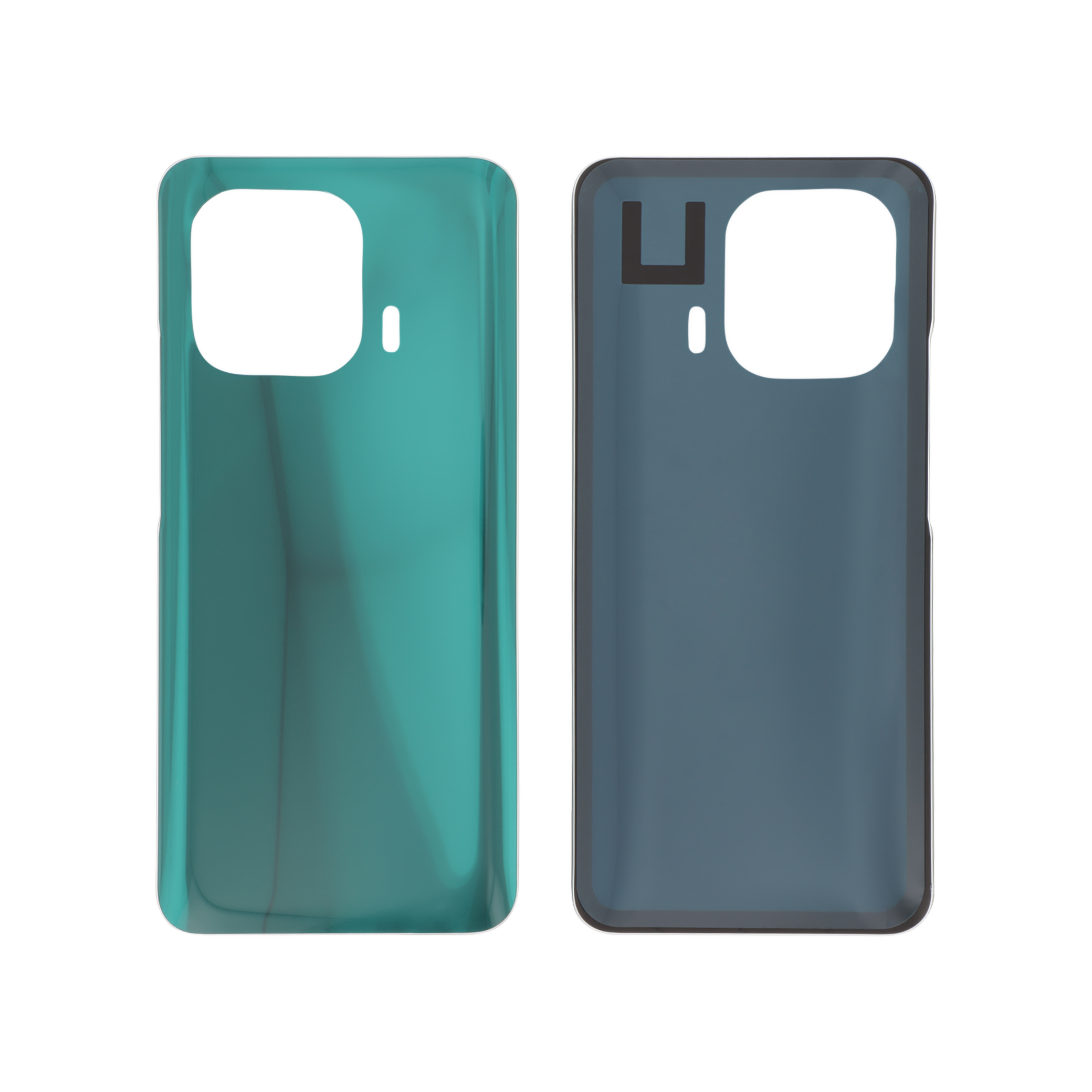 Capac spate Green Xiaomi Mi 11 Pro 5G, fara logo, compatibil