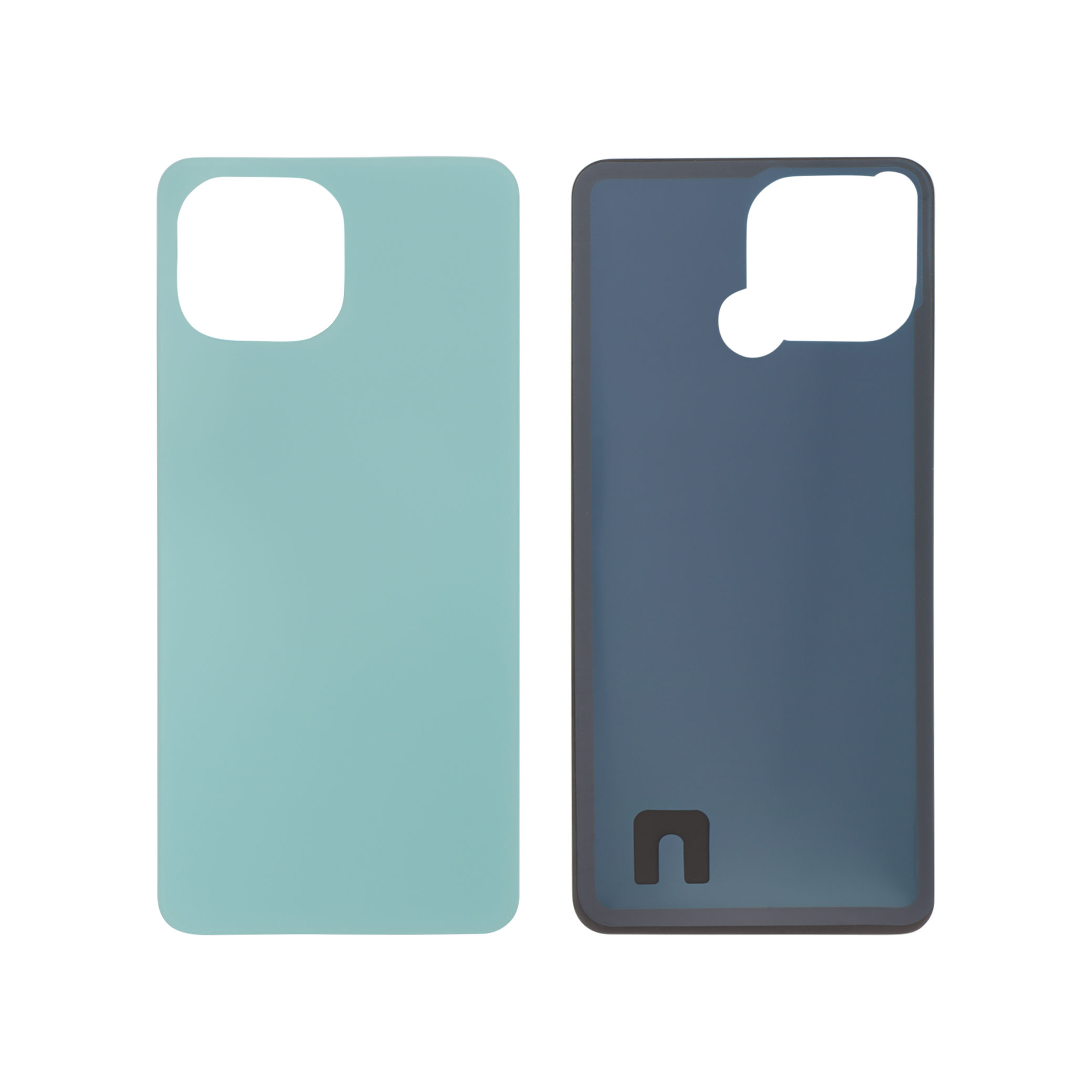 Capac spate Green Xiaomi Mi 11 Lite 5G, fara logo, compatibil