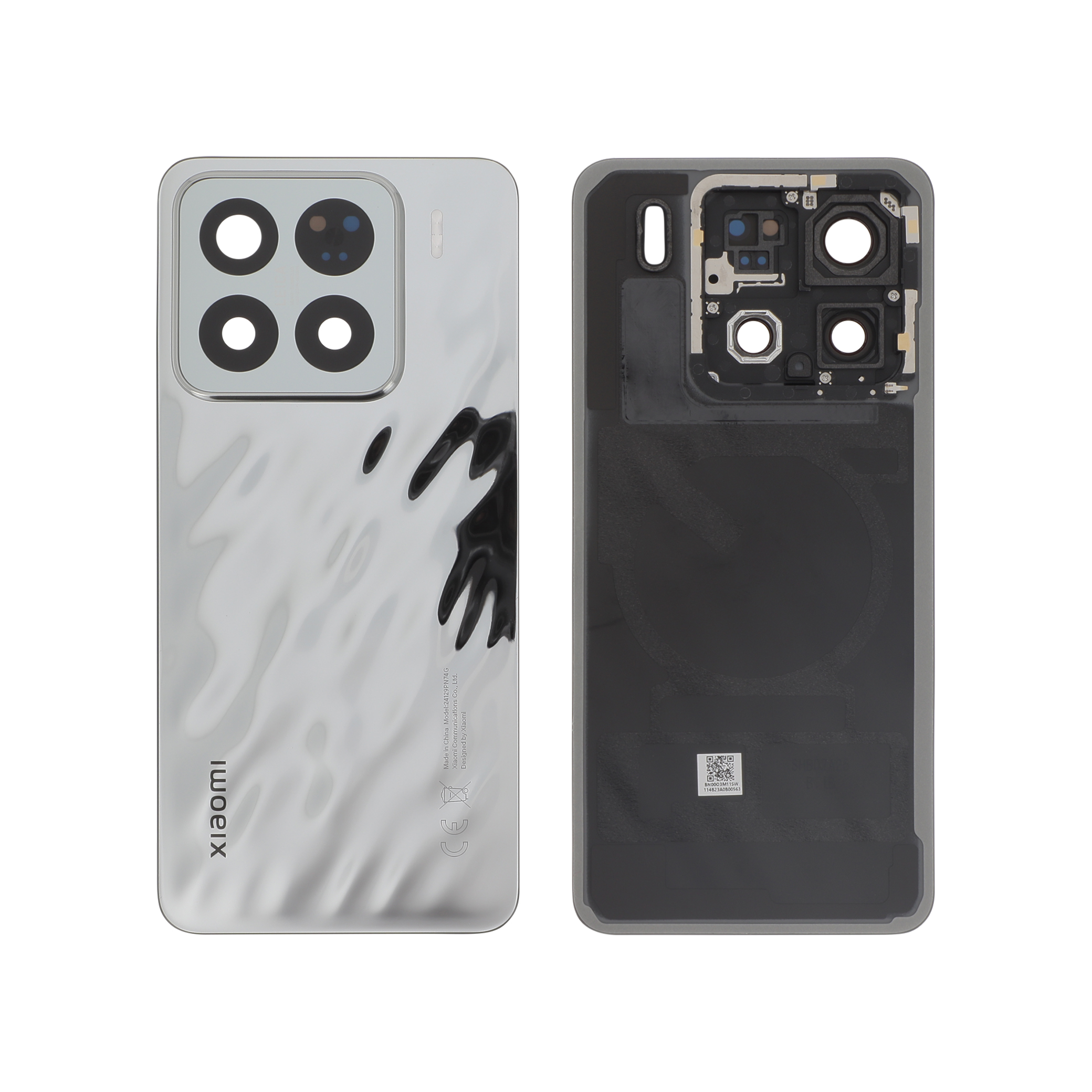 Capac spate Silver Xiaomi 15 Service Pack