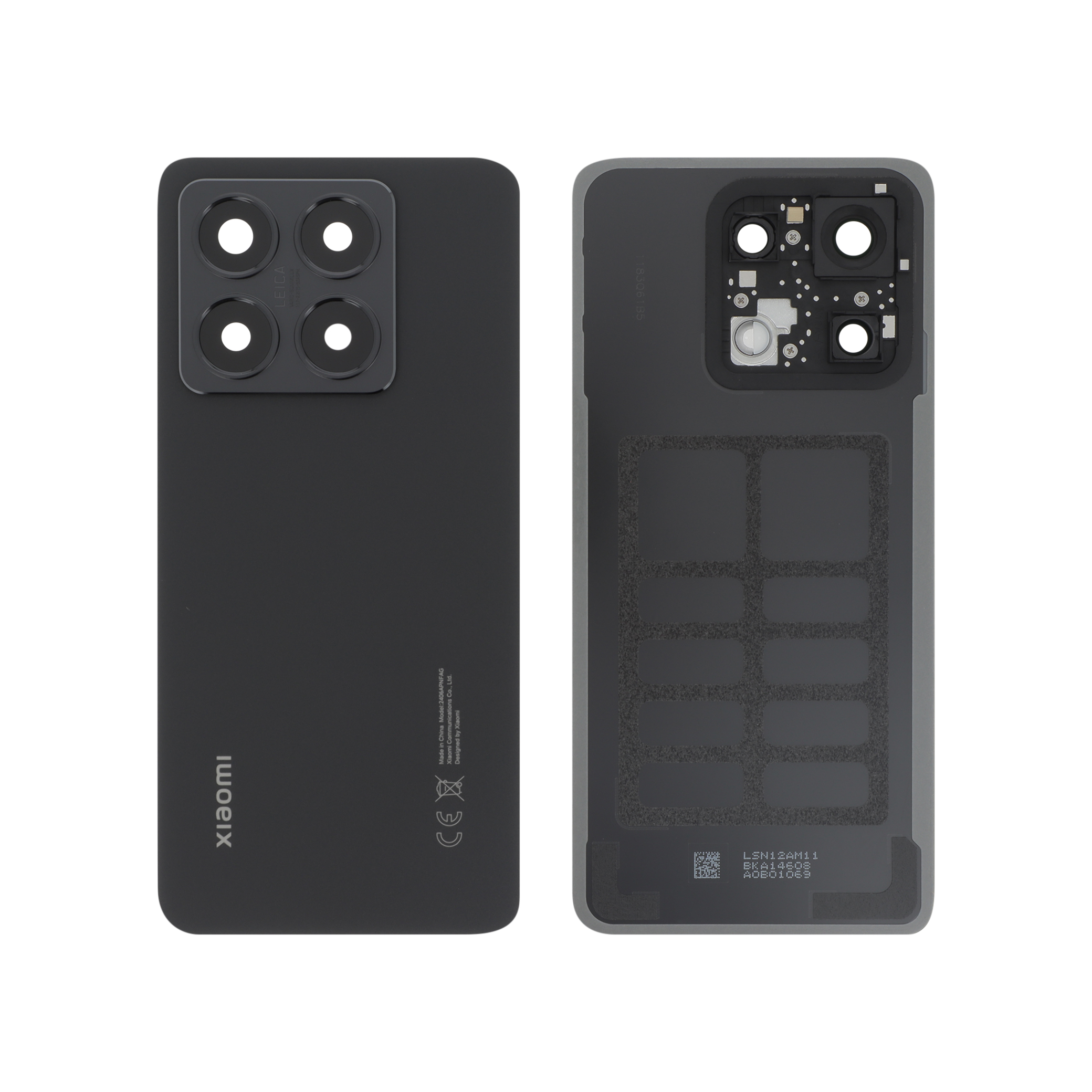 Capac spate Black Titanium Xiaomi 14T Service Pack