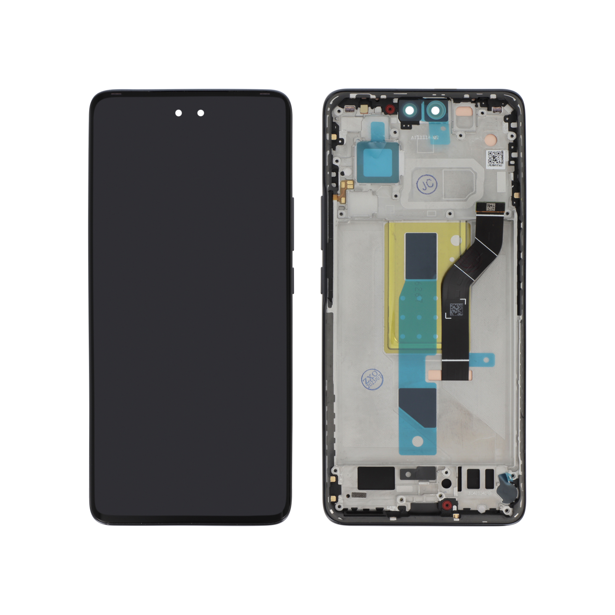 Display complet cu ramă Xiaomi 13 Lite Black Reconditionat