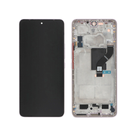 Display complet Xiaomi 12 Lite cu ramă Pink Reconditionat