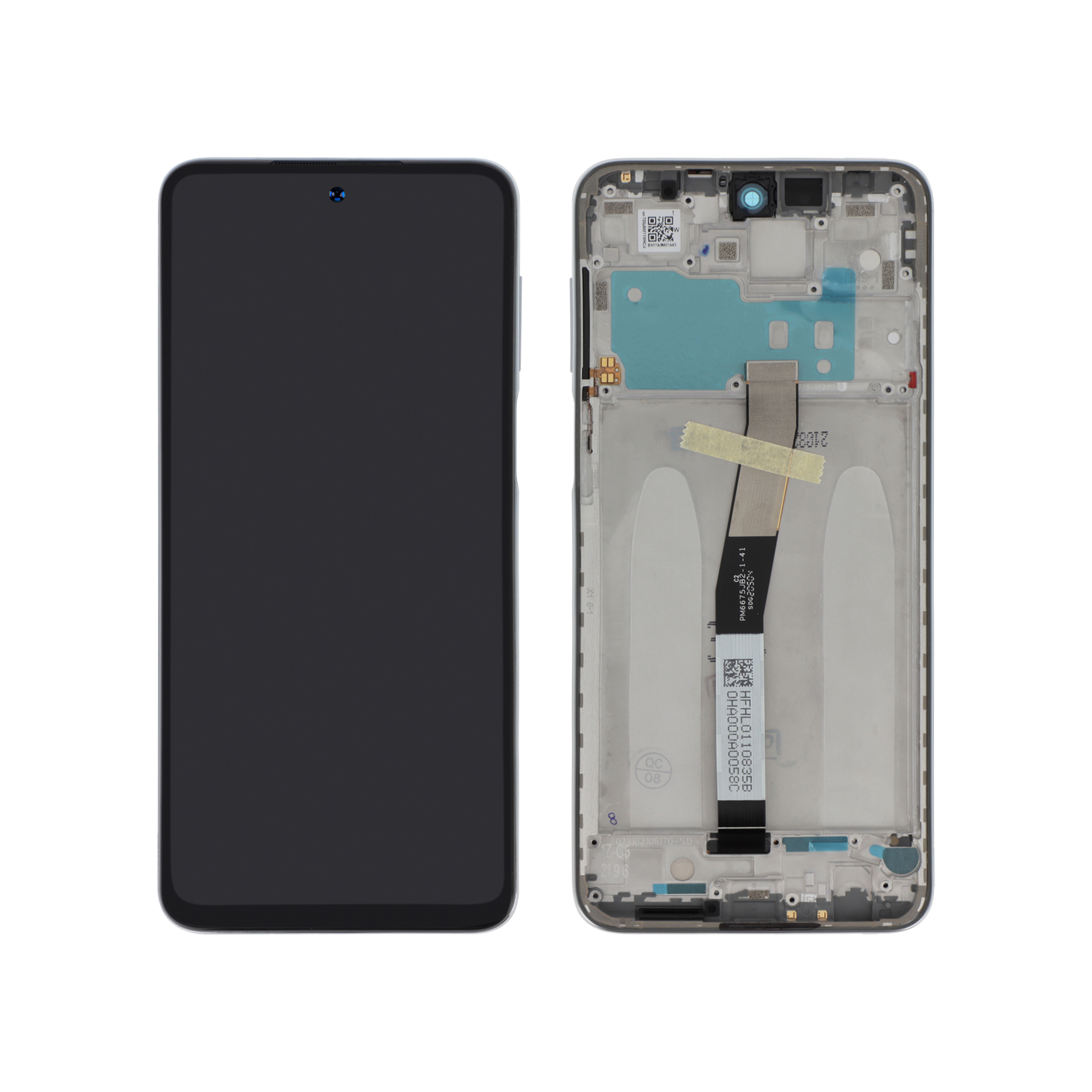Display complet Xiaomi Redmi Note 9 Pro Alb Service Pack