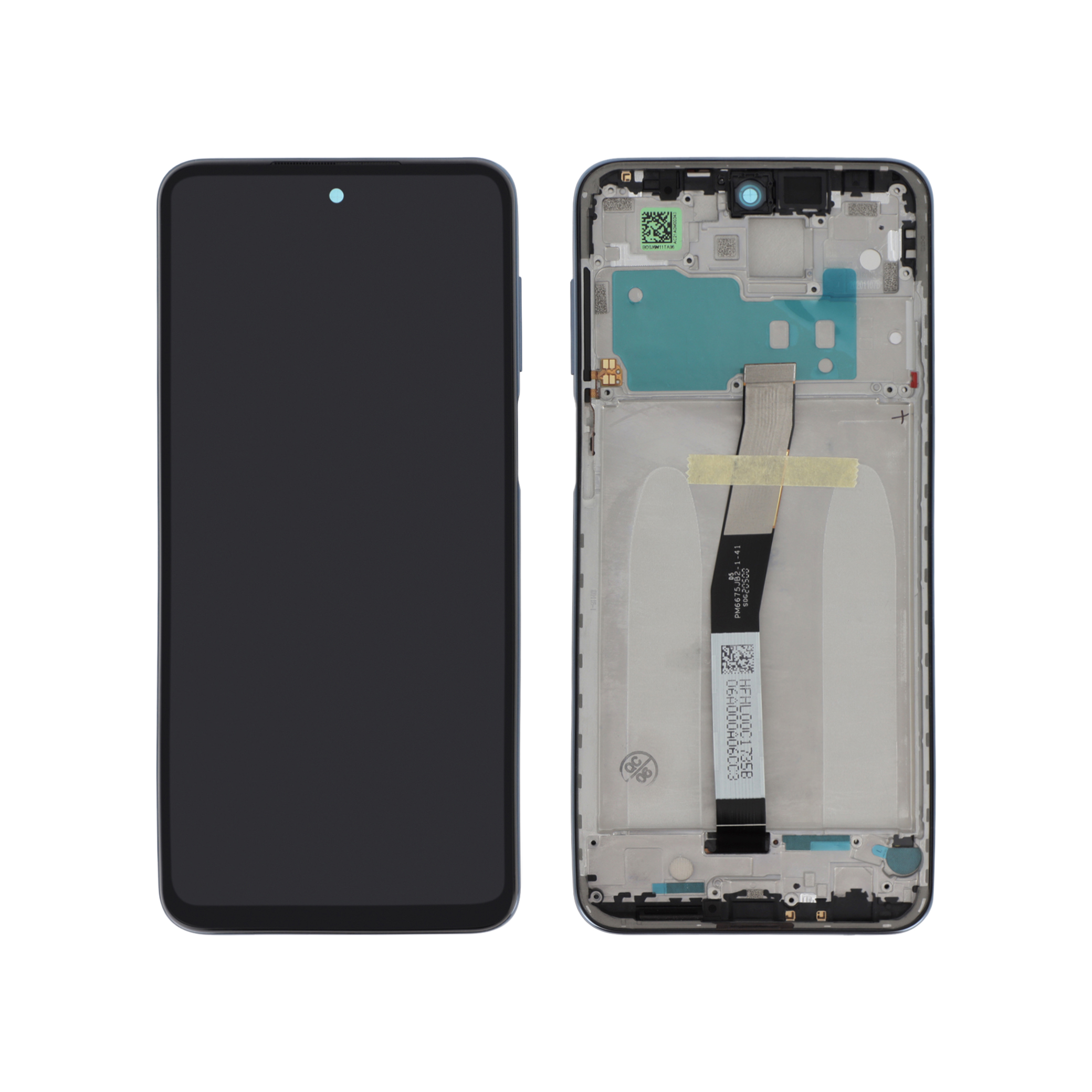 Display complet Xiaomi Redmi Note 9 Pro Gri Service Pack
