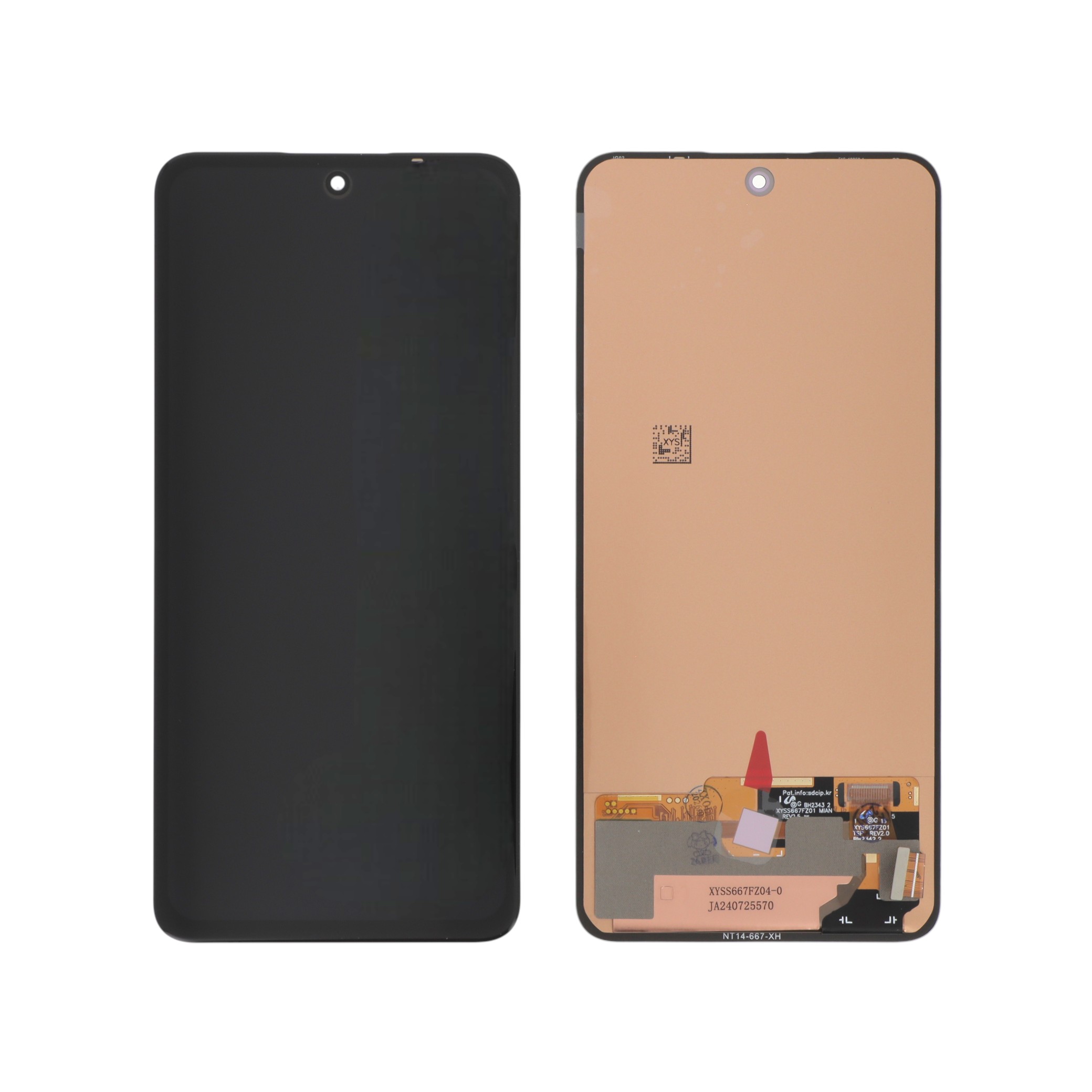 Display OLED complet Xiaomi Redmi Note 14 4G fara rama Compatibil