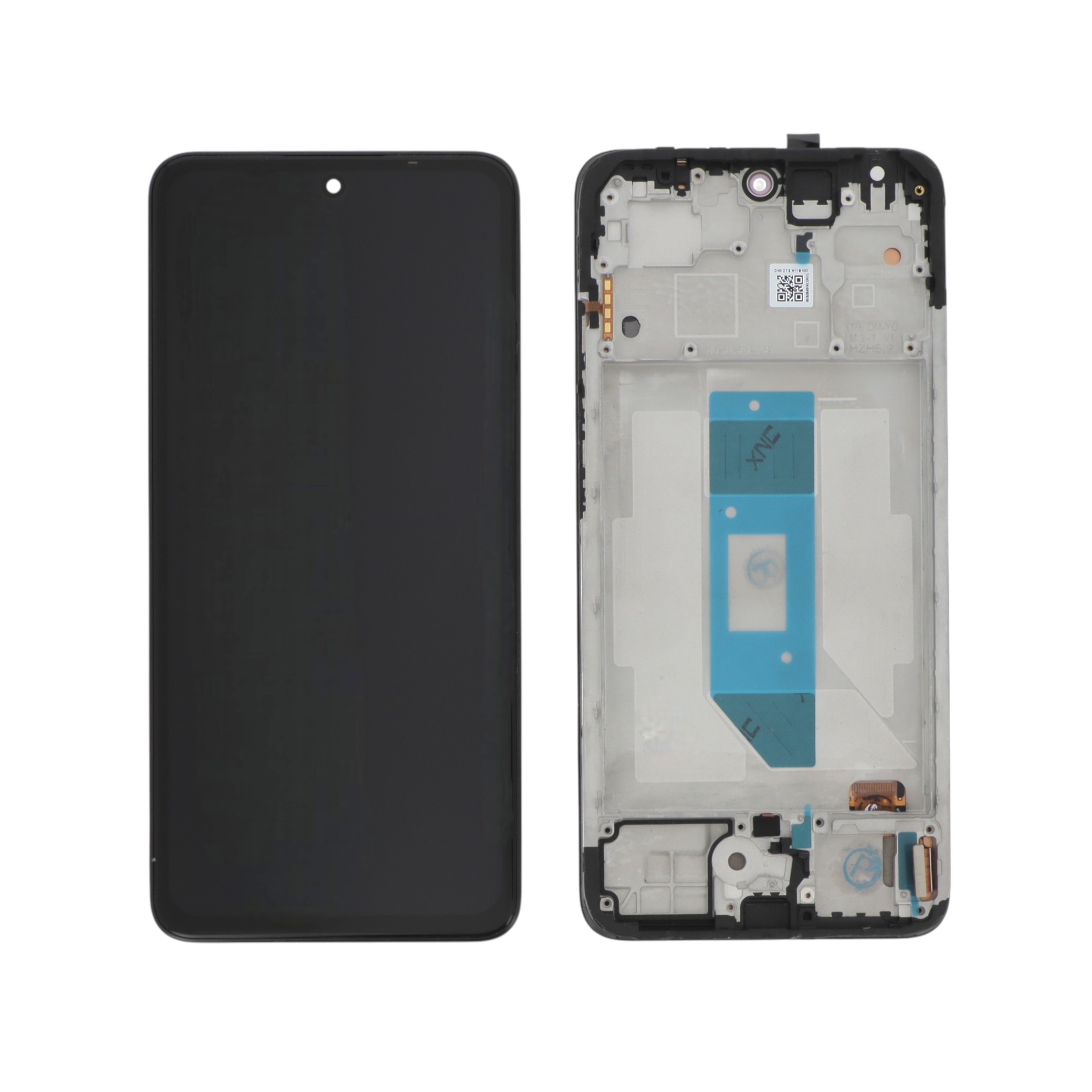 Display OLED complet cu ramă Redmi Note 14 4G Compatibil