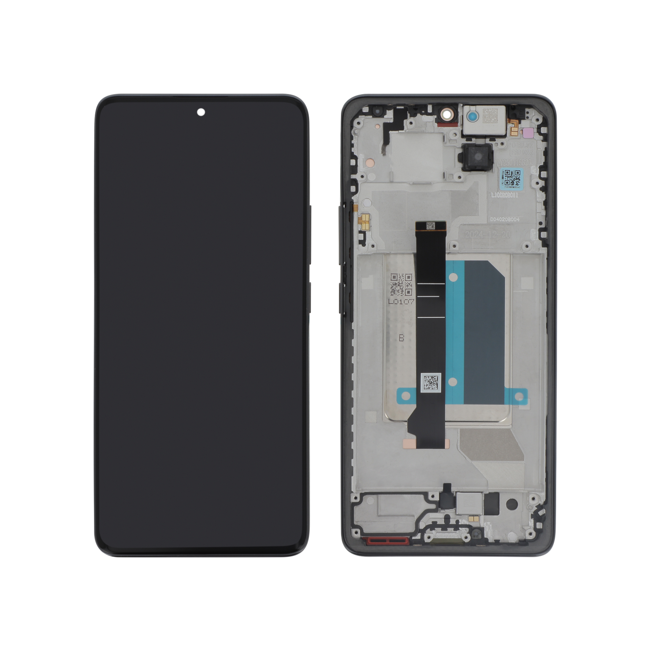 Display complet Xiaomi Redmi Note 14 Pro+ 5G Gri Service Pack