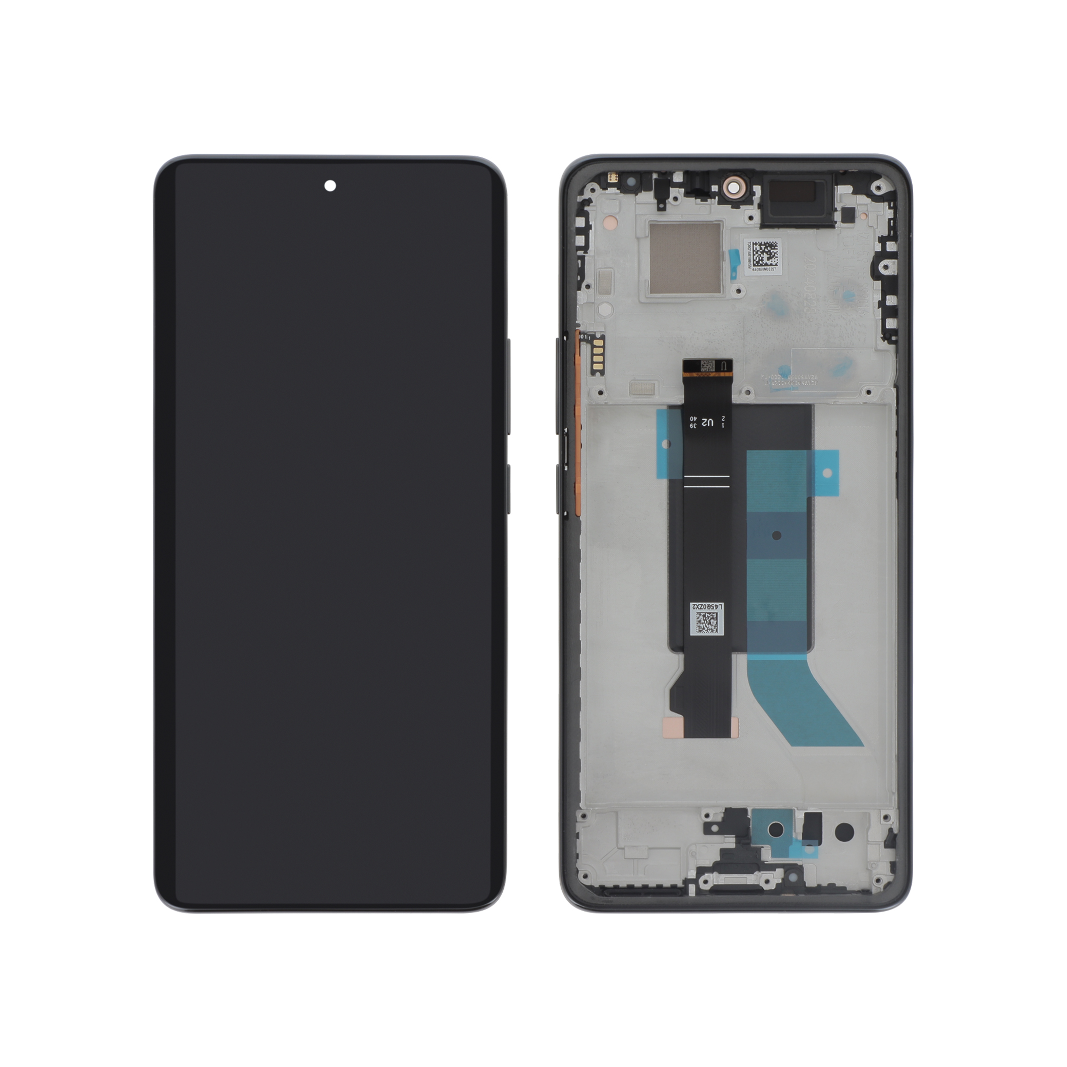Display complet Xiaomi Redmi Note 14 Pro 5G Black Service Pack