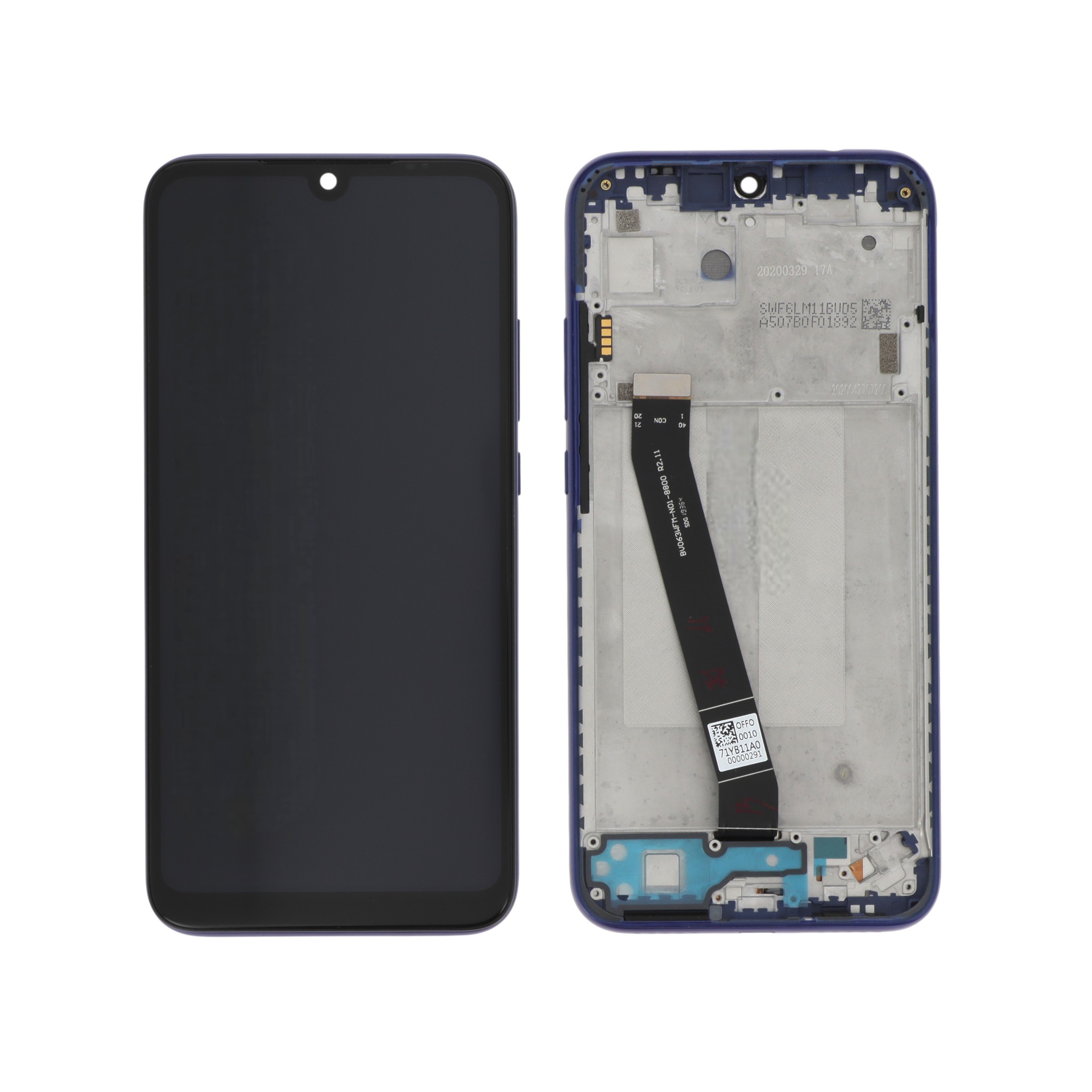 Display complet Xiaomi Redmi 7 Albastru Service Pack