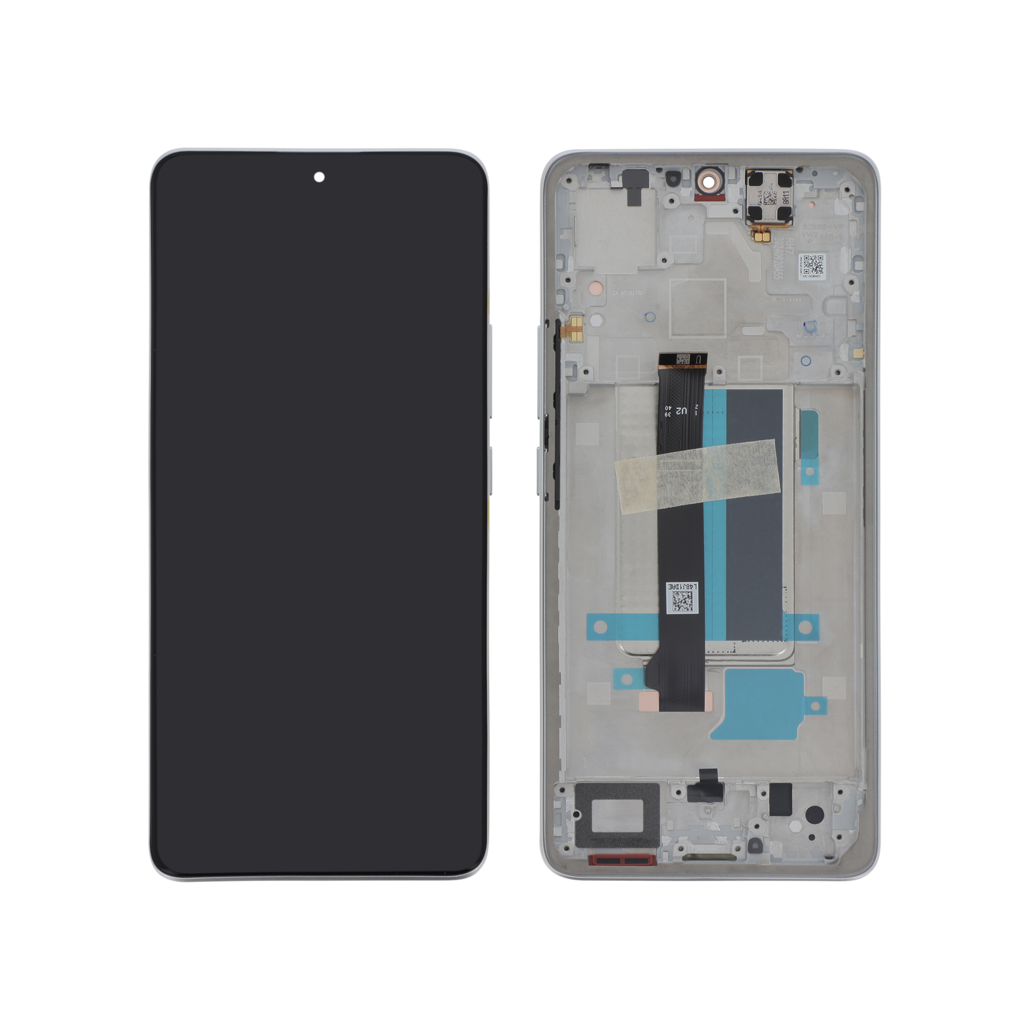 Display complet Xiaomi Redmi Note 13 Pro+ 5G Alb Service Pack