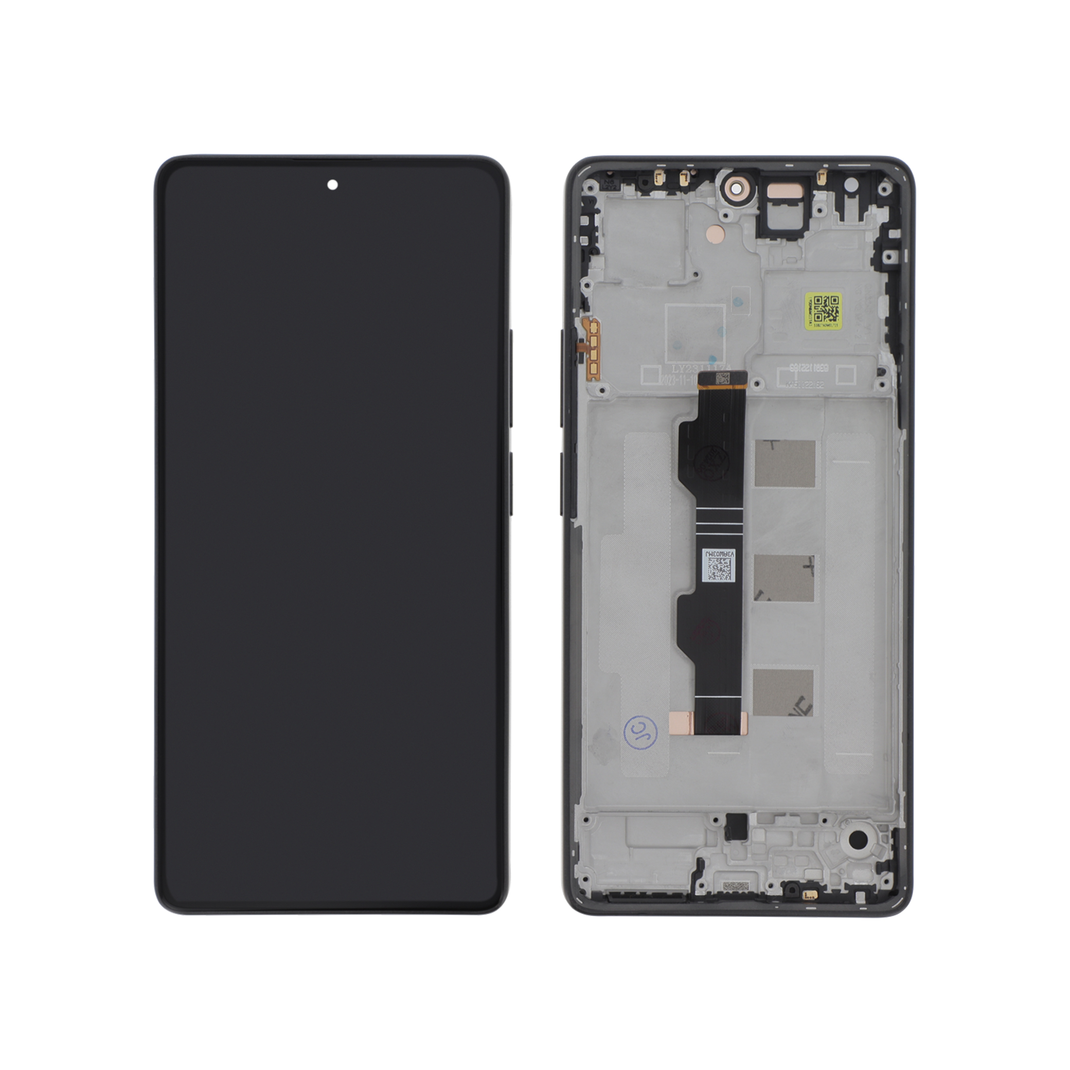 Display complet Xiaomi Redmi Note 13 Pro 4G Negru cu ramă Compatibil