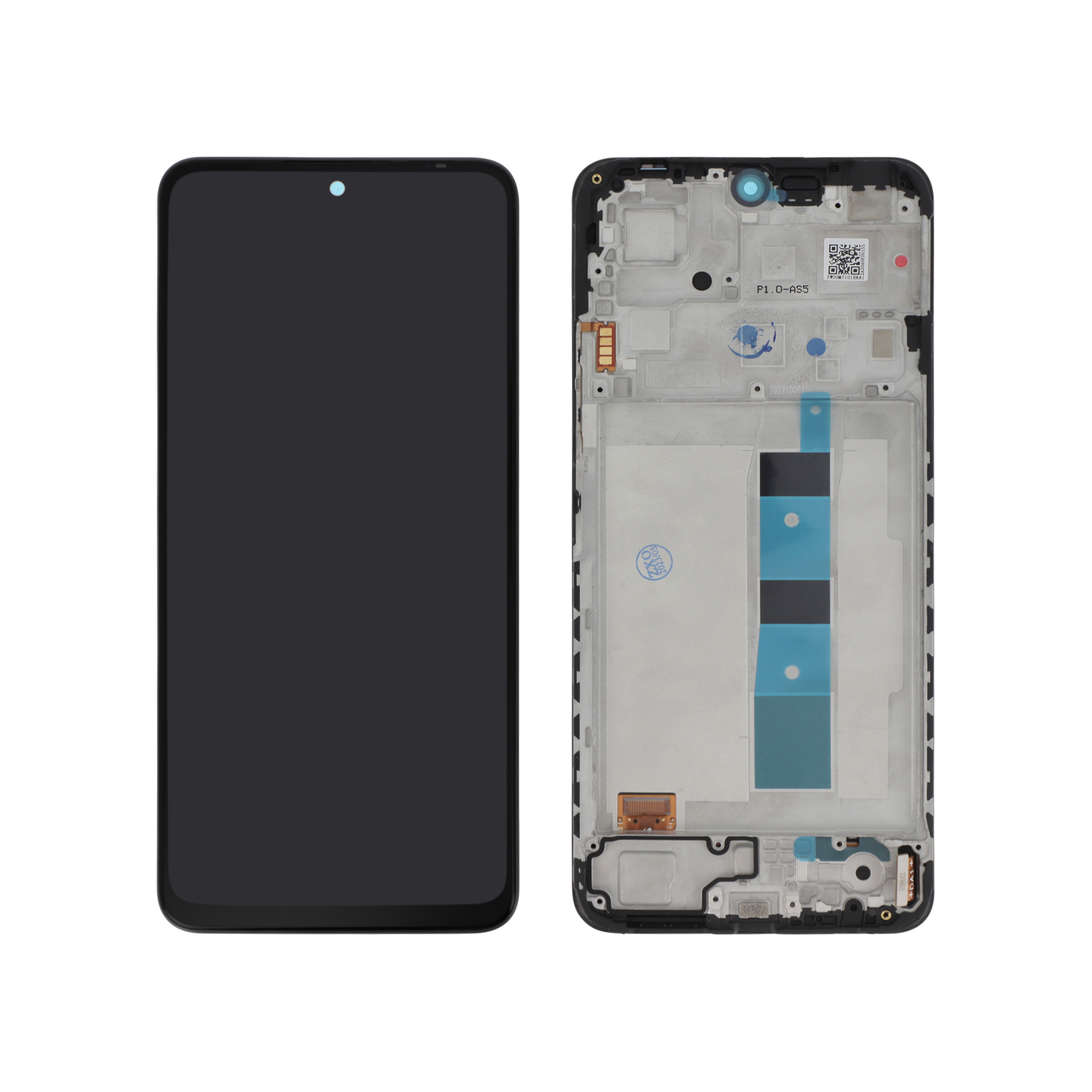 Display complet cu rama Xiaomi Redmi Note 12 4G Reconditionat