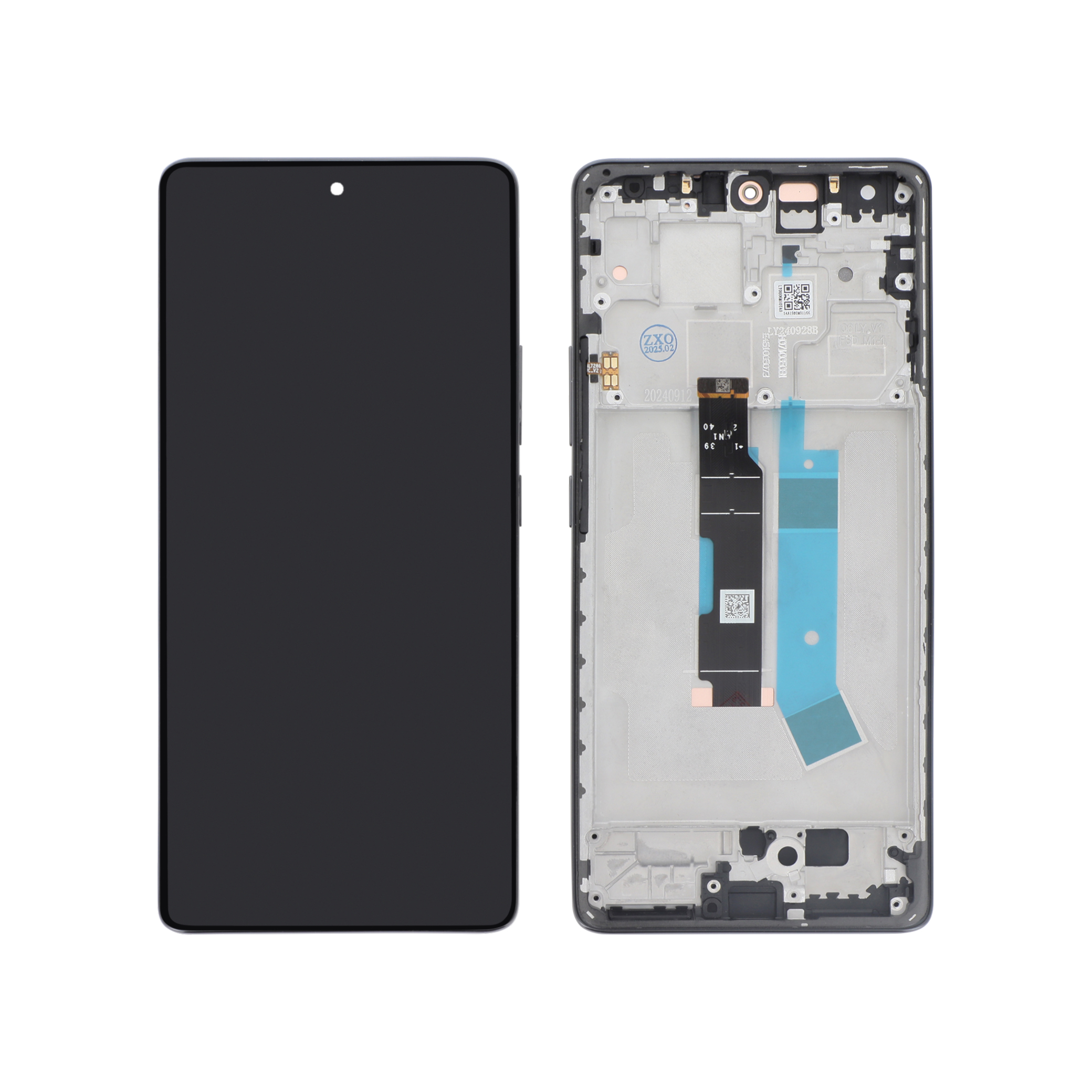 Display complet cu rama Xiaomi Redmi Note 14 Pro 4G Black Reconditionat