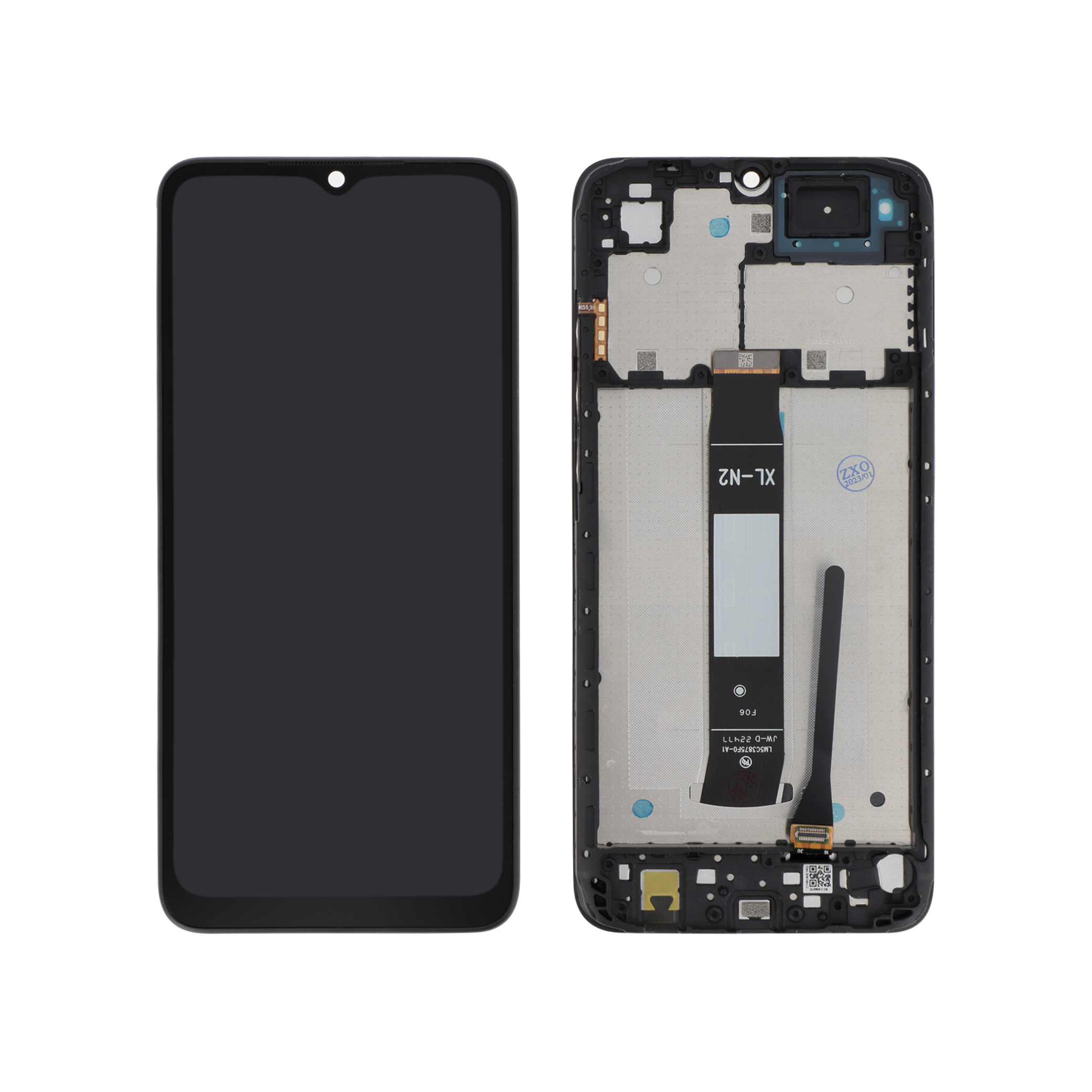 Display complet cu rama Redmi A1 Compatibil