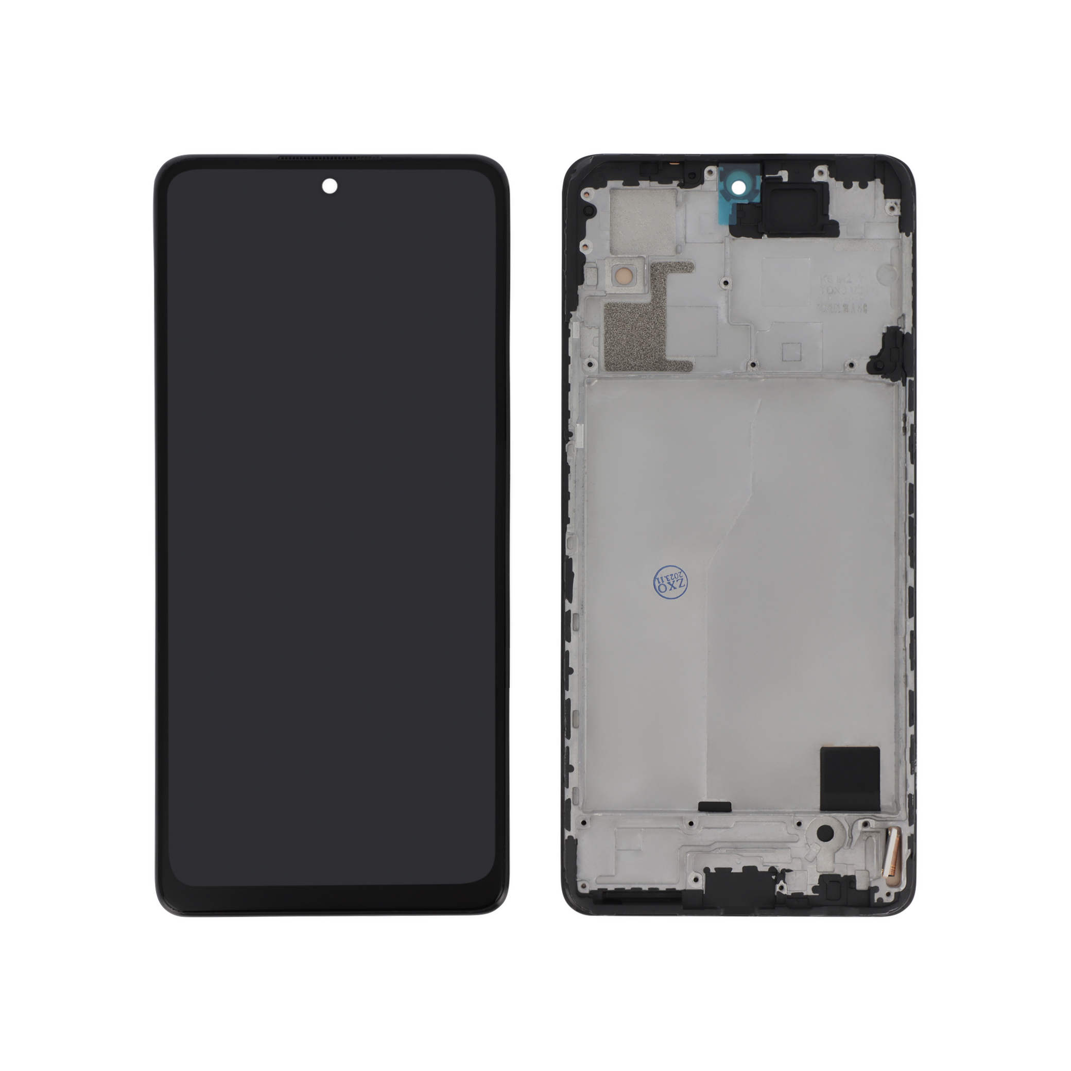 Display complet TFT cu rama Redmi Note 10 Pro, Negru, Compatibil