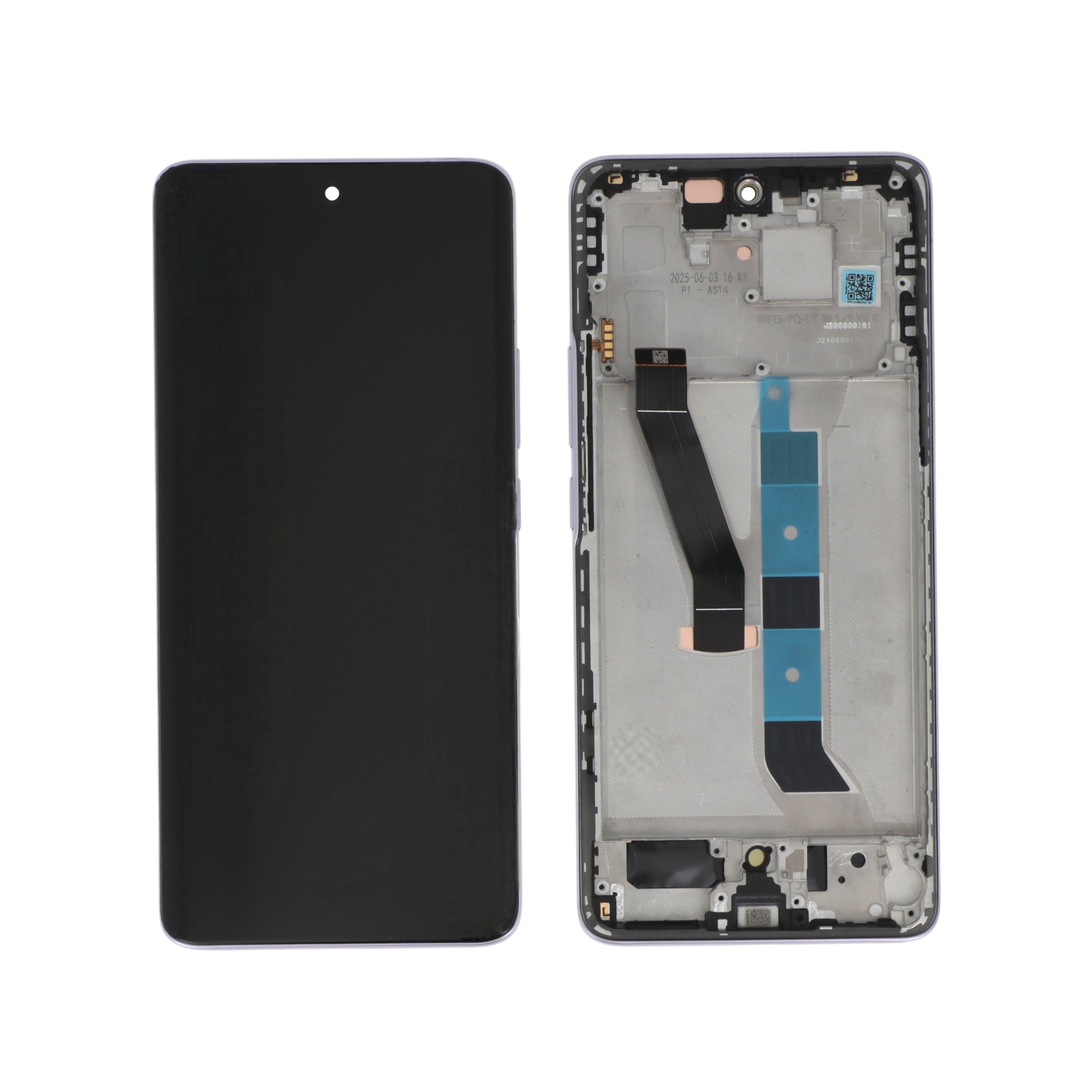 Display complet cu ramă Reconditionat Redmi Note 15 5G, Mov