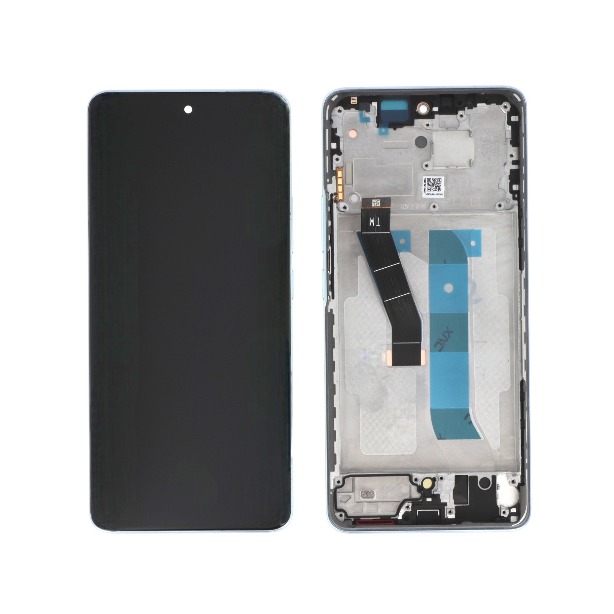 Display complet cu ramă Reconditionat albastru Redmi Note 15 4G
