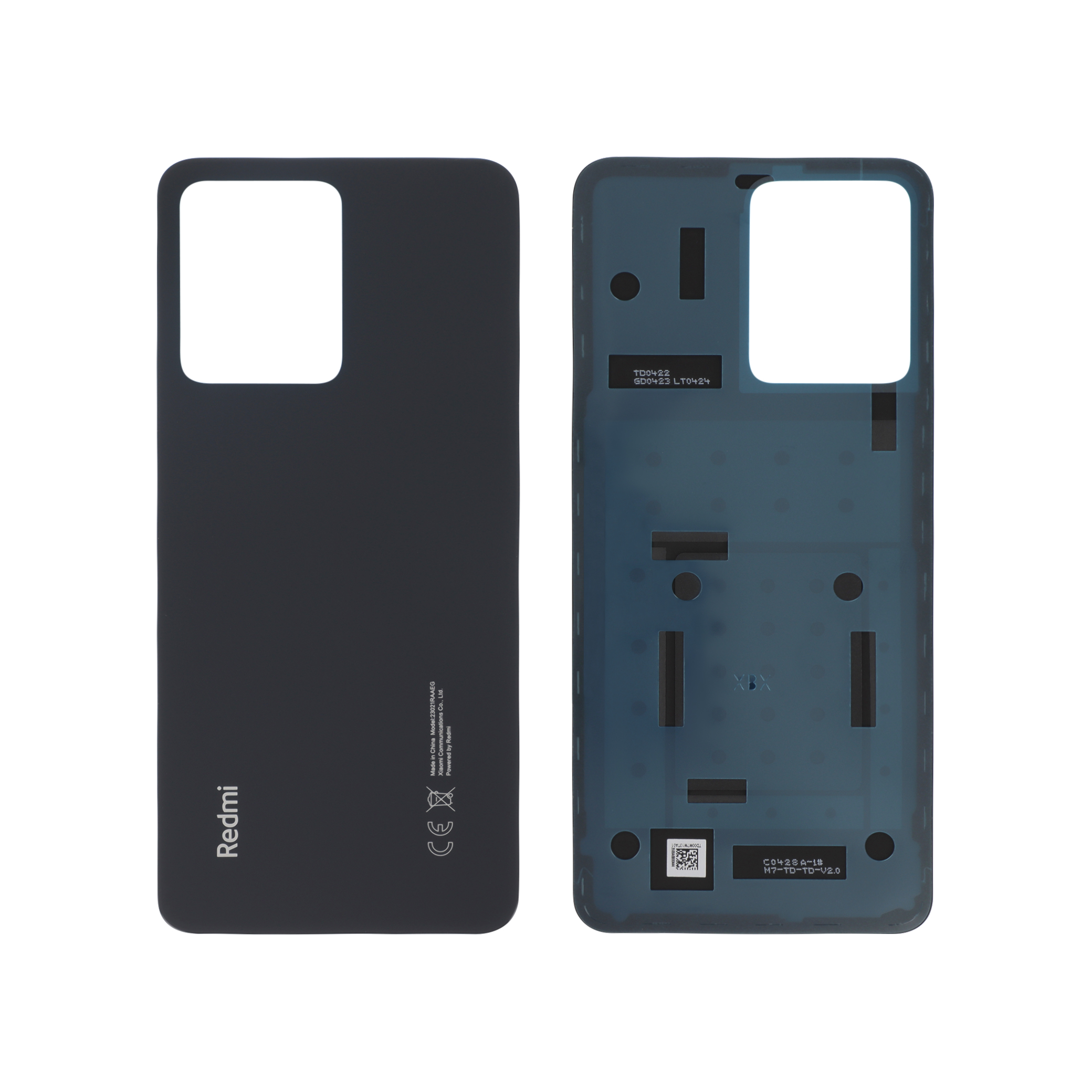Capac spate Xiaomi Redmi Note 12 4G Graphite Service Pack