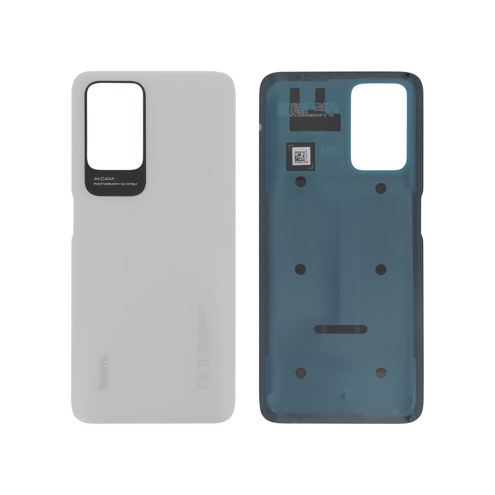Capac spate Xiaomi Redmi 10 (2022) Alb Service Pack