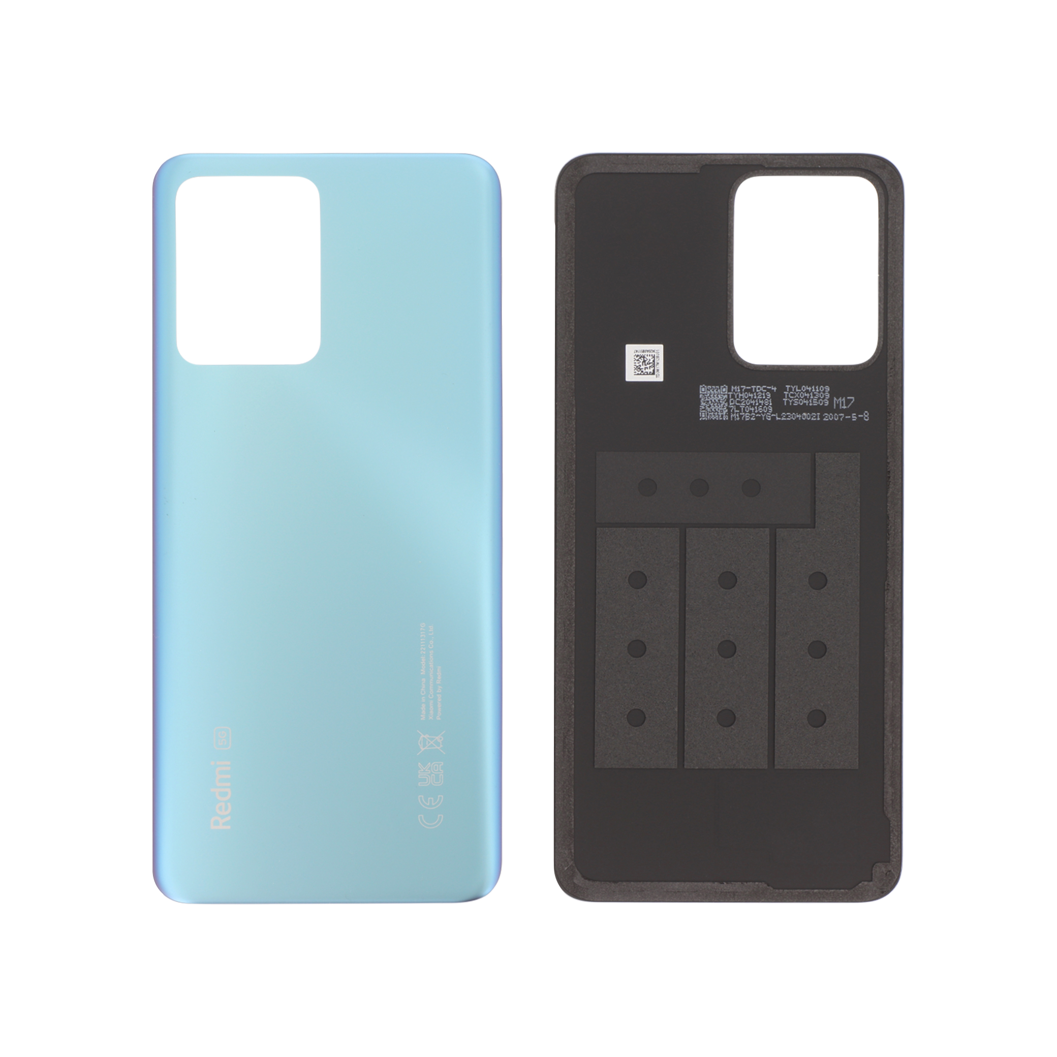 Capac spate Xiaomi Redmi Note 12 5G Blue Frosted Service Pack