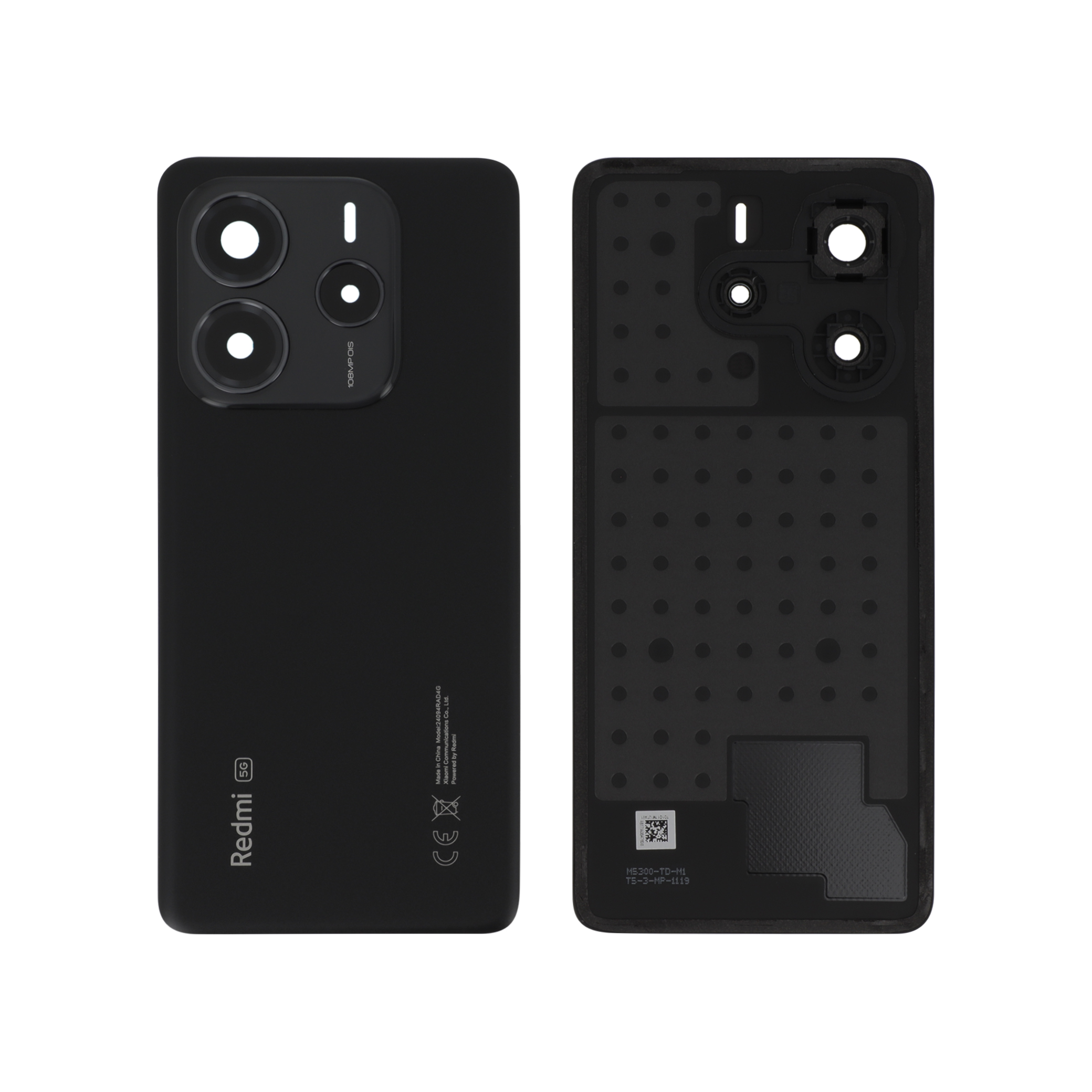 Capac spate Xiaomi Redmi Note 14 5G Black Service Pack