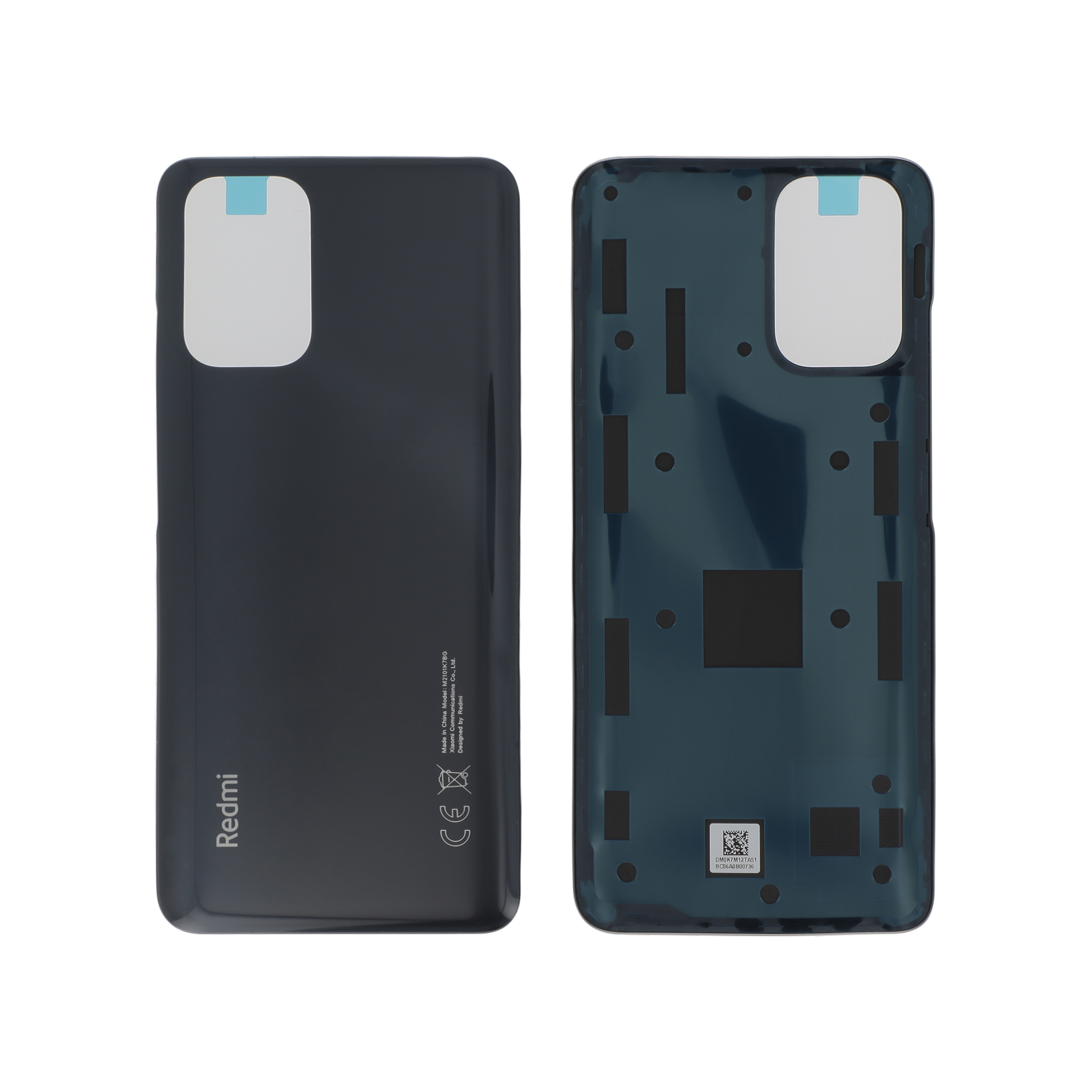 Capac spate Xiaomi Redmi Note 10S Gray Onyx Service Pack