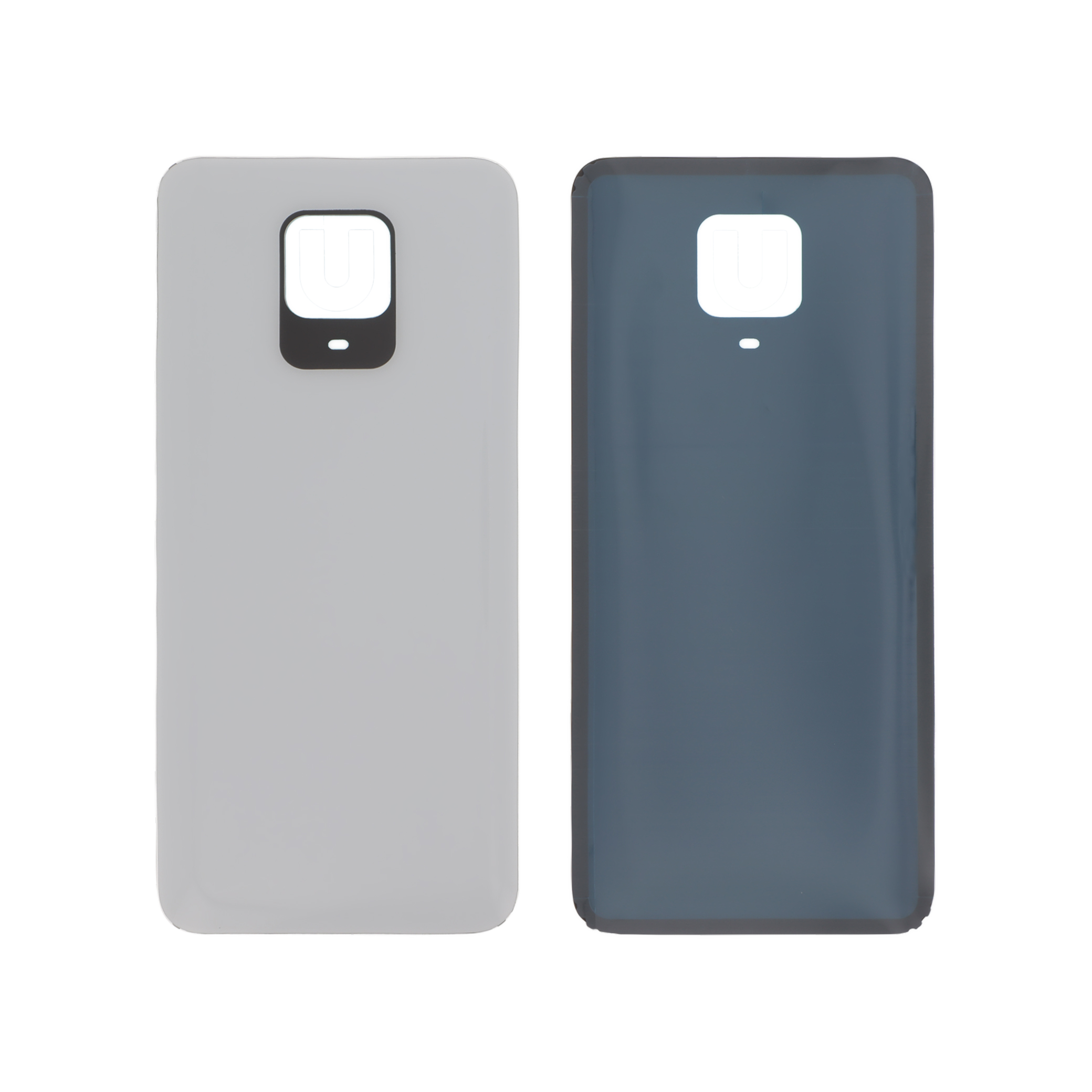 Capac spate White Xiaomi Redmi Note 9S fara logo