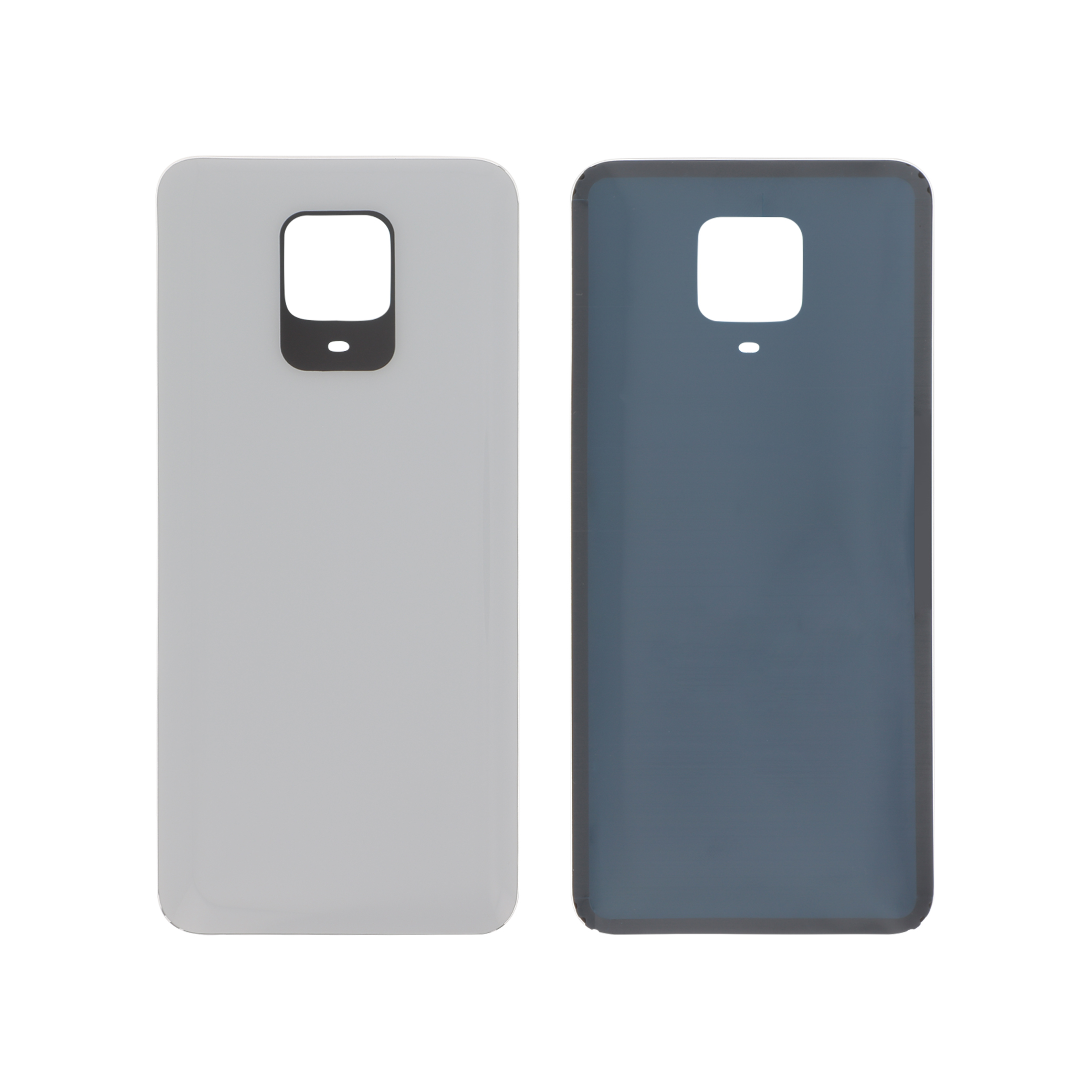 Capac spate White Xiaomi Redmi Note 9 Pro, fara logo, compatibil