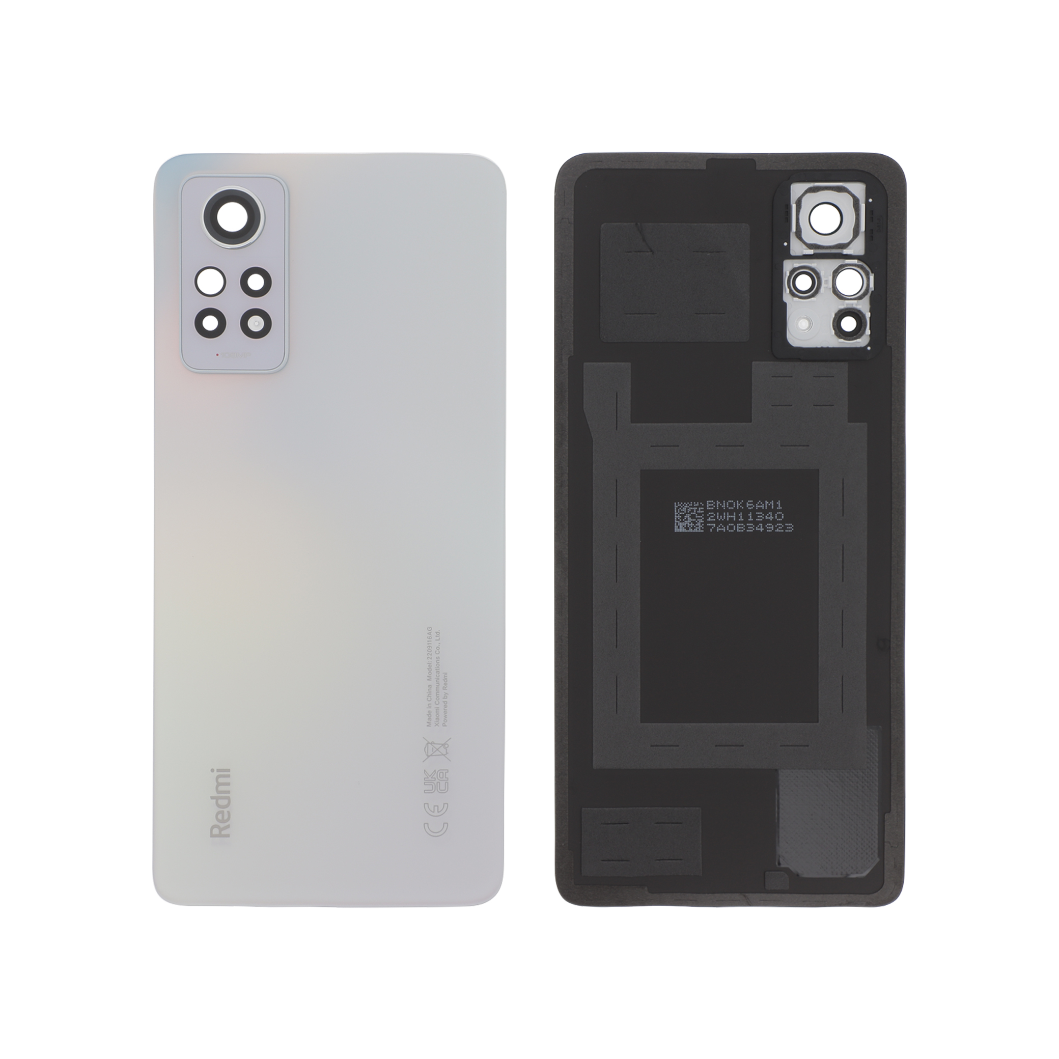 Capac spate White Polar Xiaomi Redmi Note 12 Pro 4G Service Pack