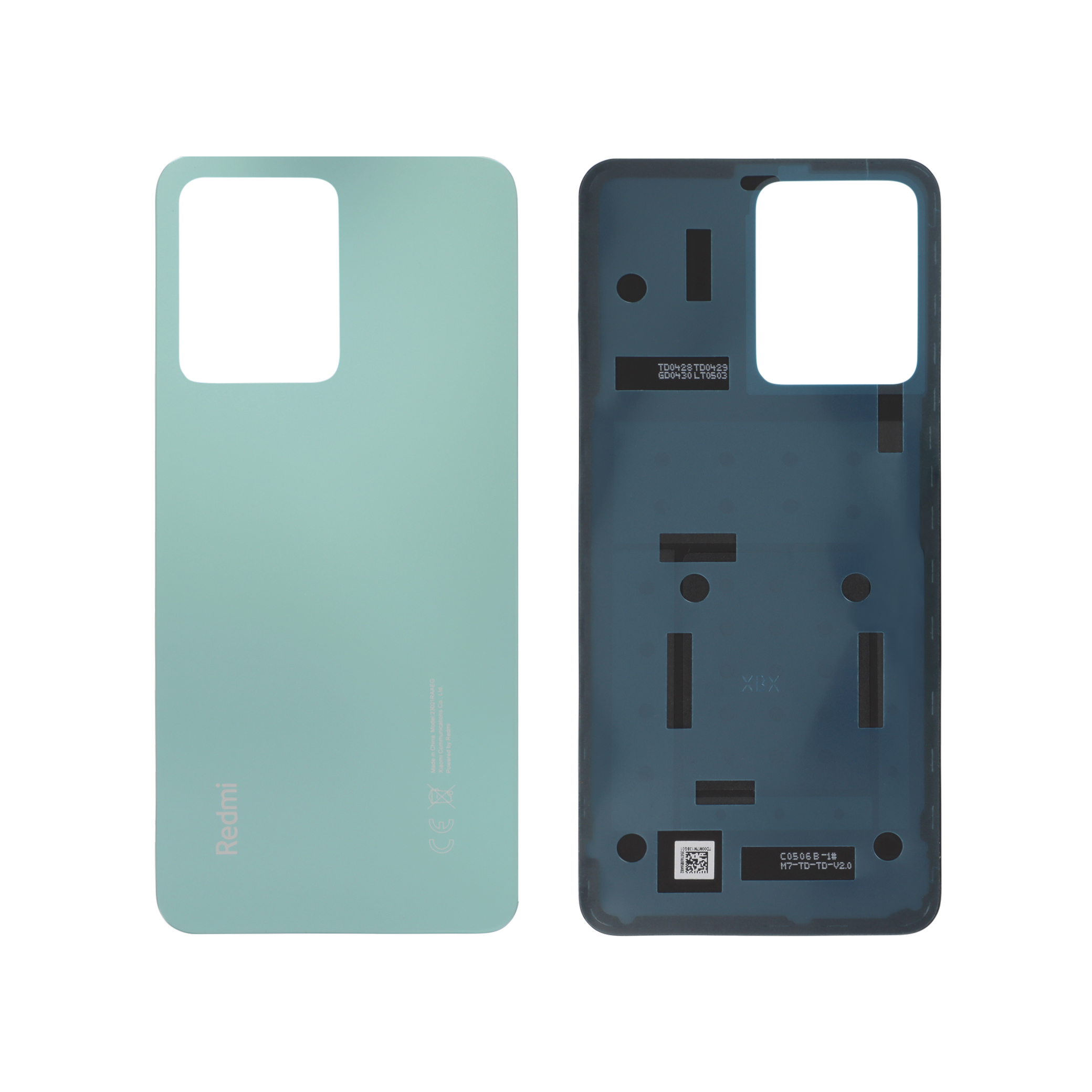 Capac spate Green Xiaomi Redmi Note 12 4G Service Pack