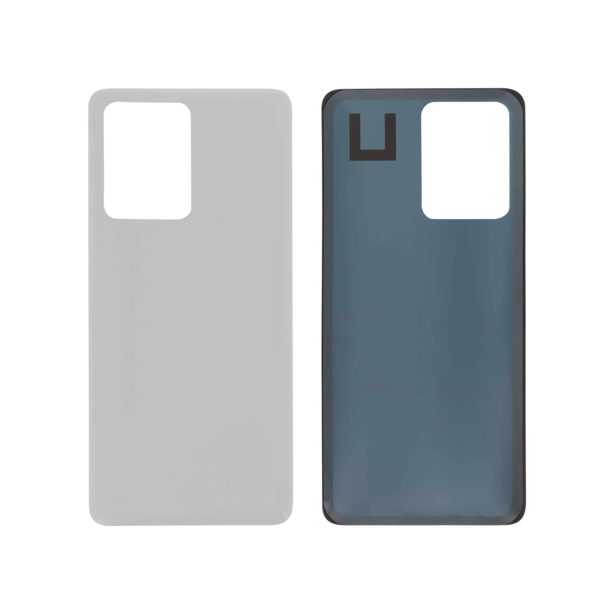 Capac spate White Xiaomi Redmi Note 12 Pro+ 5G (fara logo) Compatibil