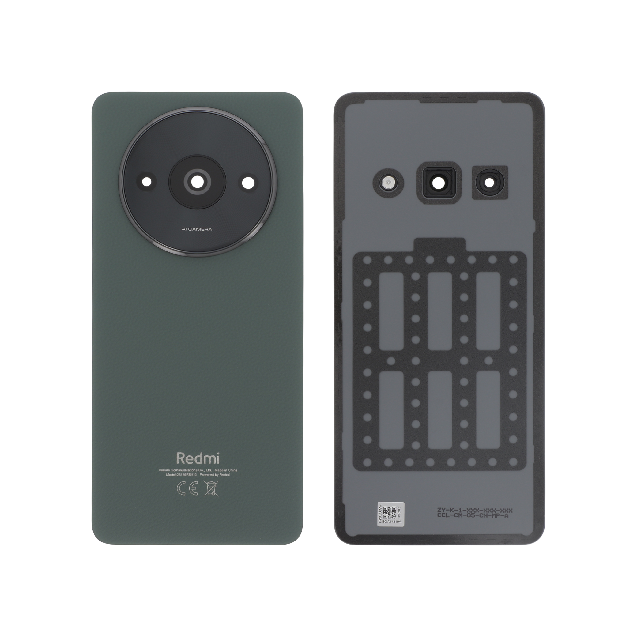 Capac spate Green Xiaomi Redmi A3 Service Pack