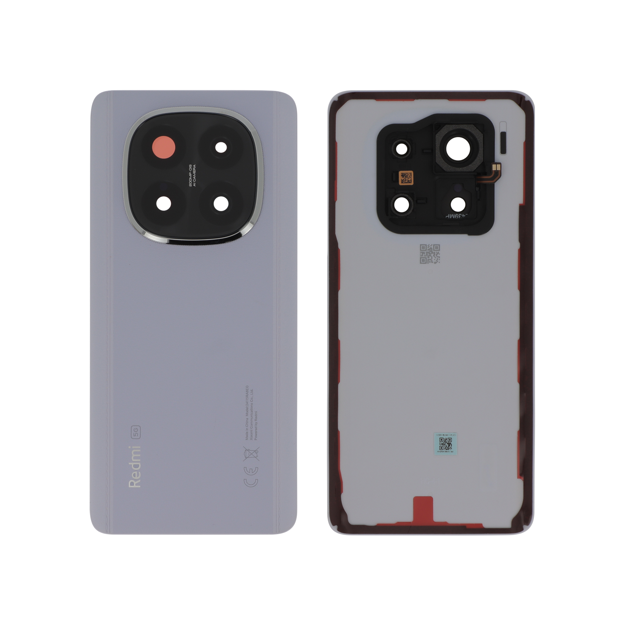 Capac spate Purple Xiaomi Redmi Note 14 Pro+ 5G Service Pack