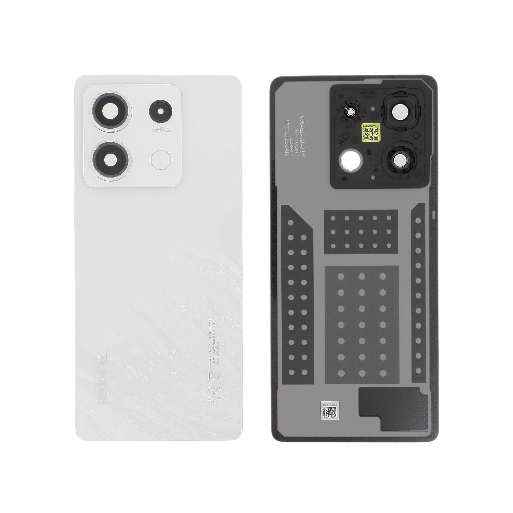 Capac spate White Xiaomi Redmi Note 13 5G Service Pack