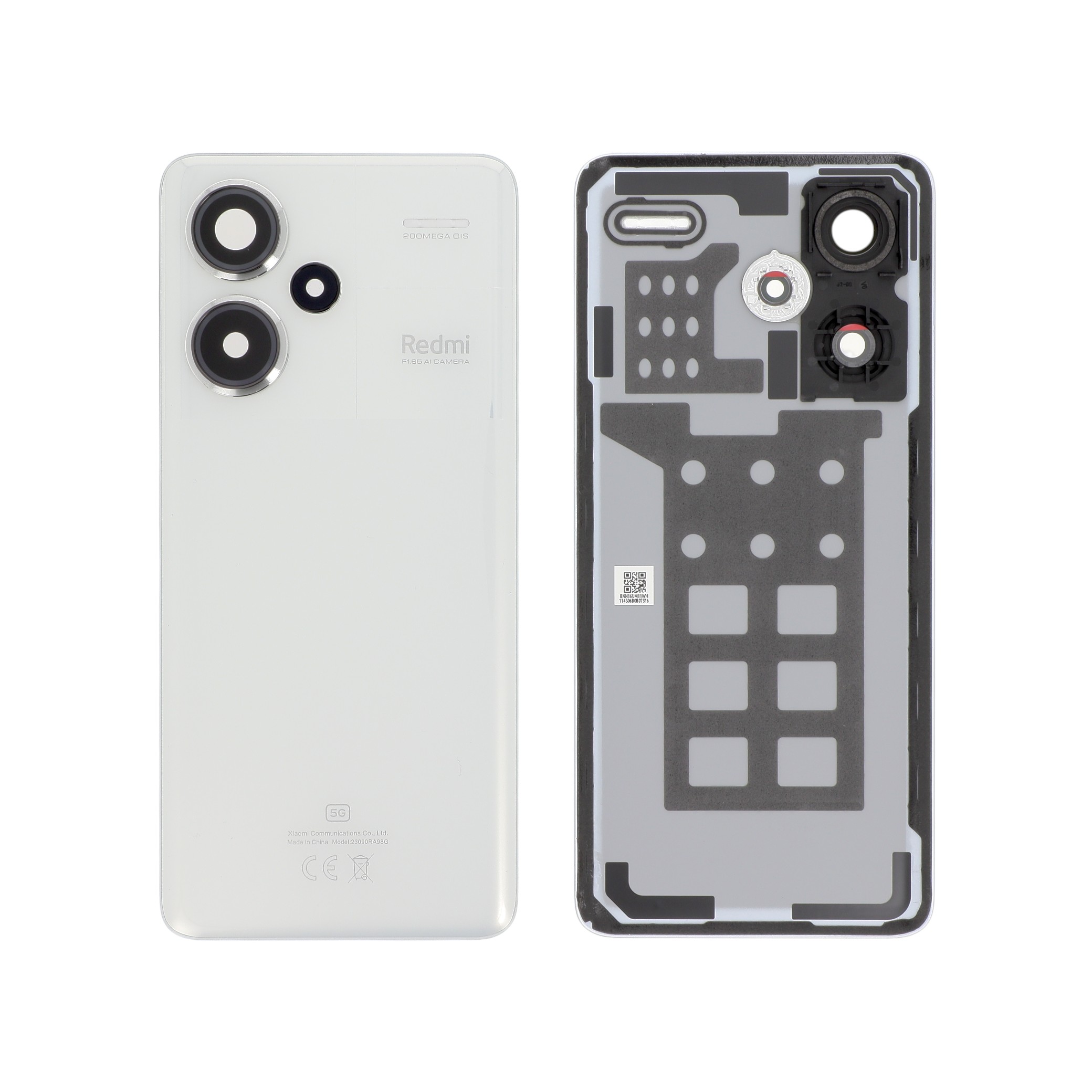 Capac spate White Xiaomi Redmi Note 13 Pro+ 5G Service Pack