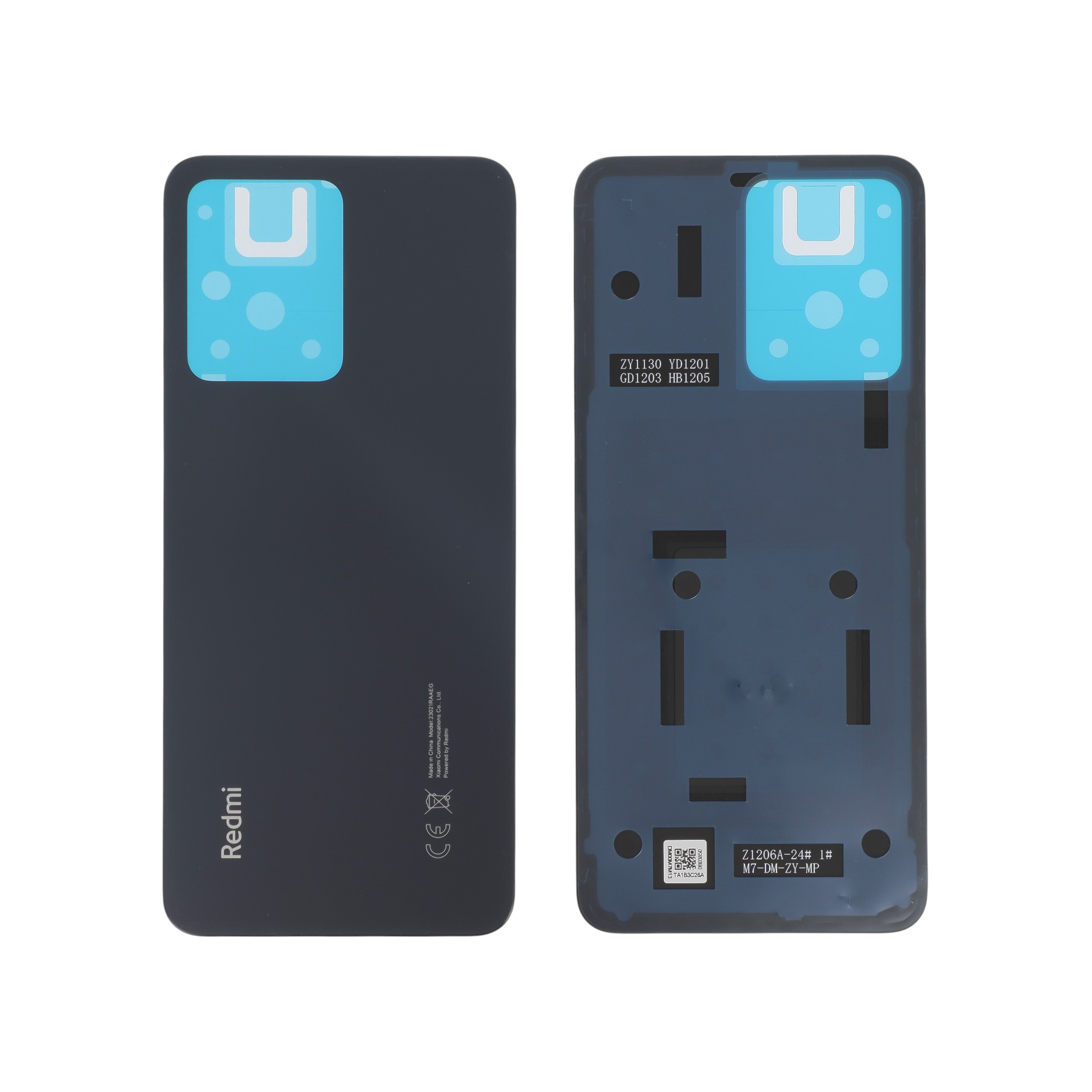 Capac spate Black Xiaomi Redmi Note 12 4G Service Pack