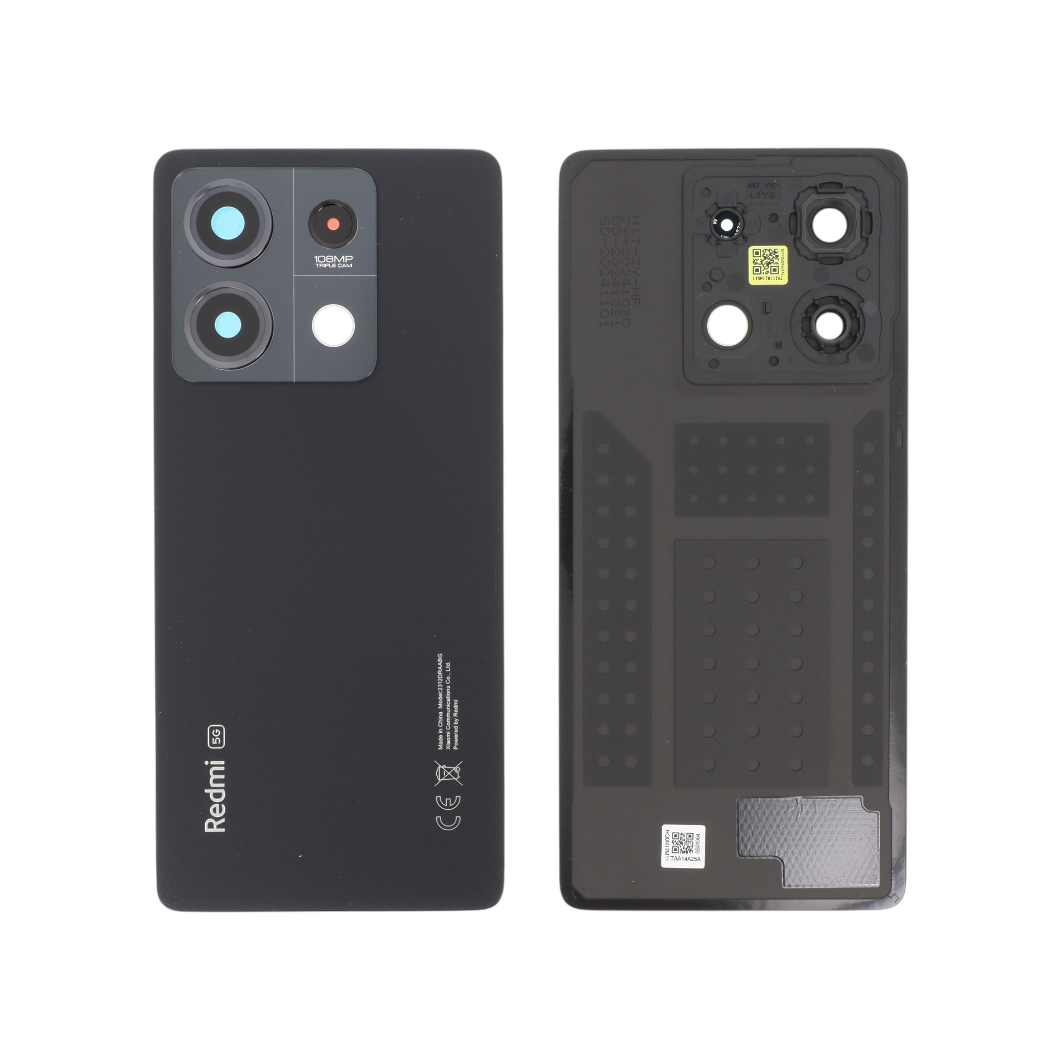 Capac spate Black Xiaomi Redmi Note 13 5G Service Pack
