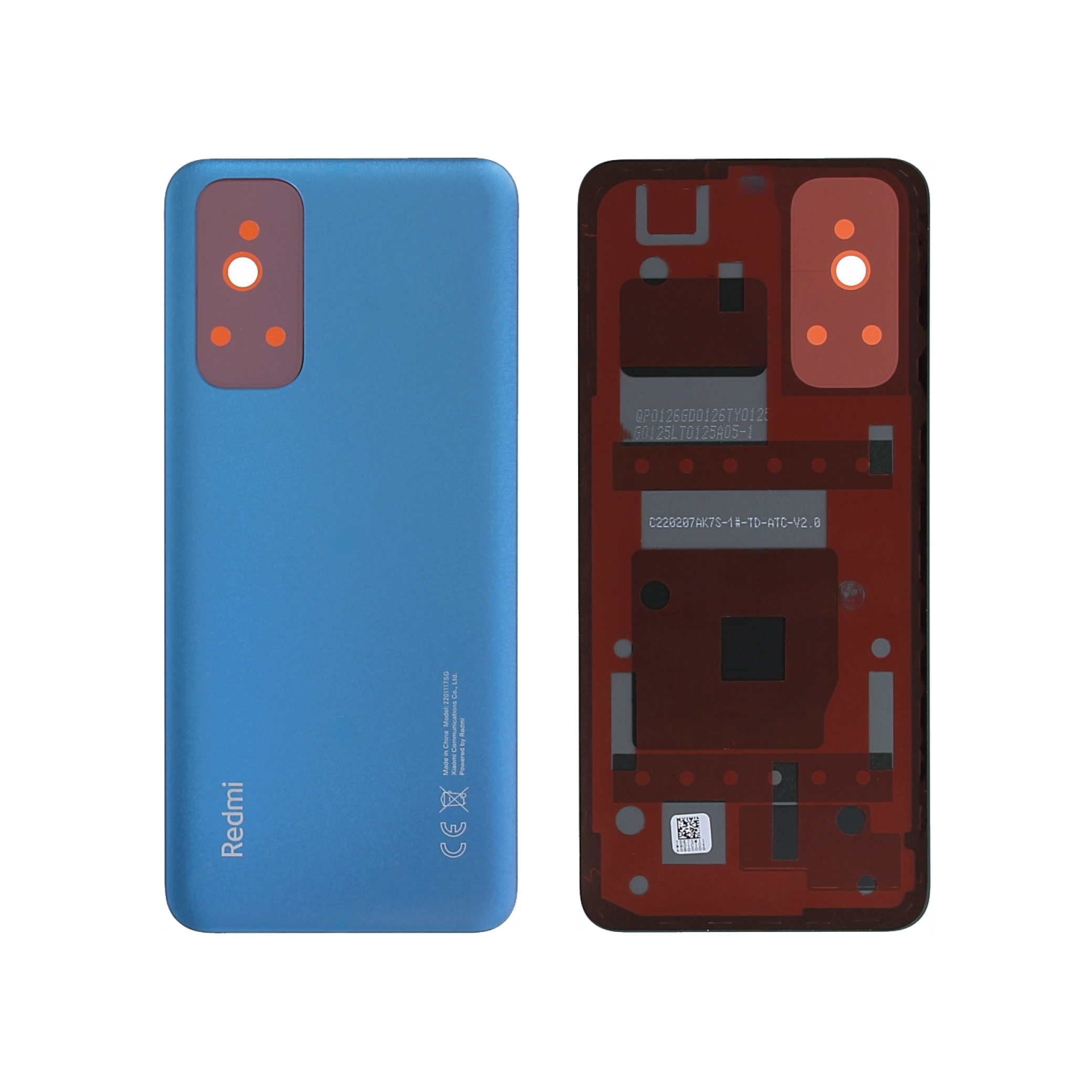 Capac spate Blue Dusk Xiaomi Redmi Note 11S 4G Service Pack